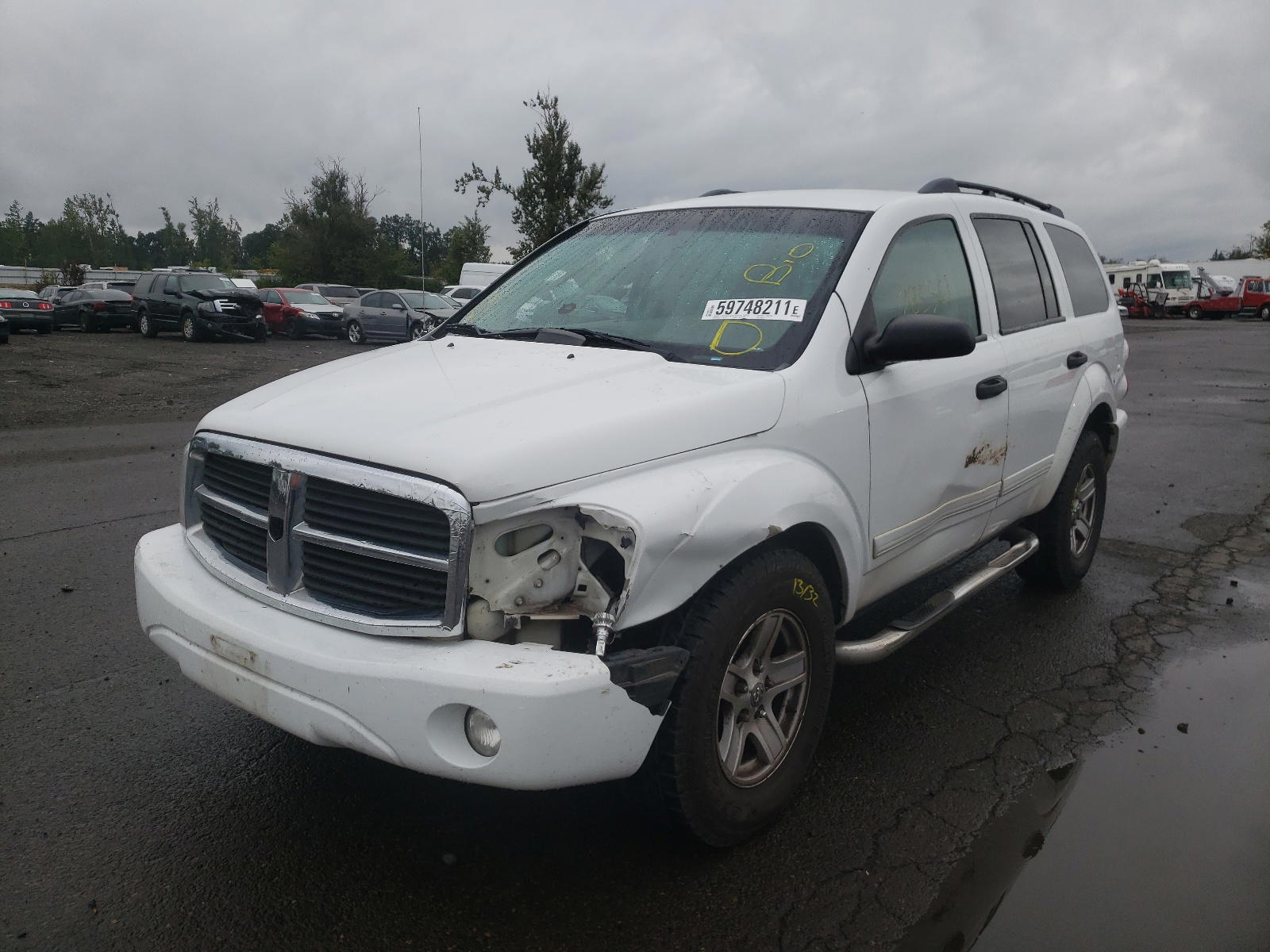 Photo 9 from auction – 2005 DODGE DURANGO SL with VIN 1D4HB48D35F502357