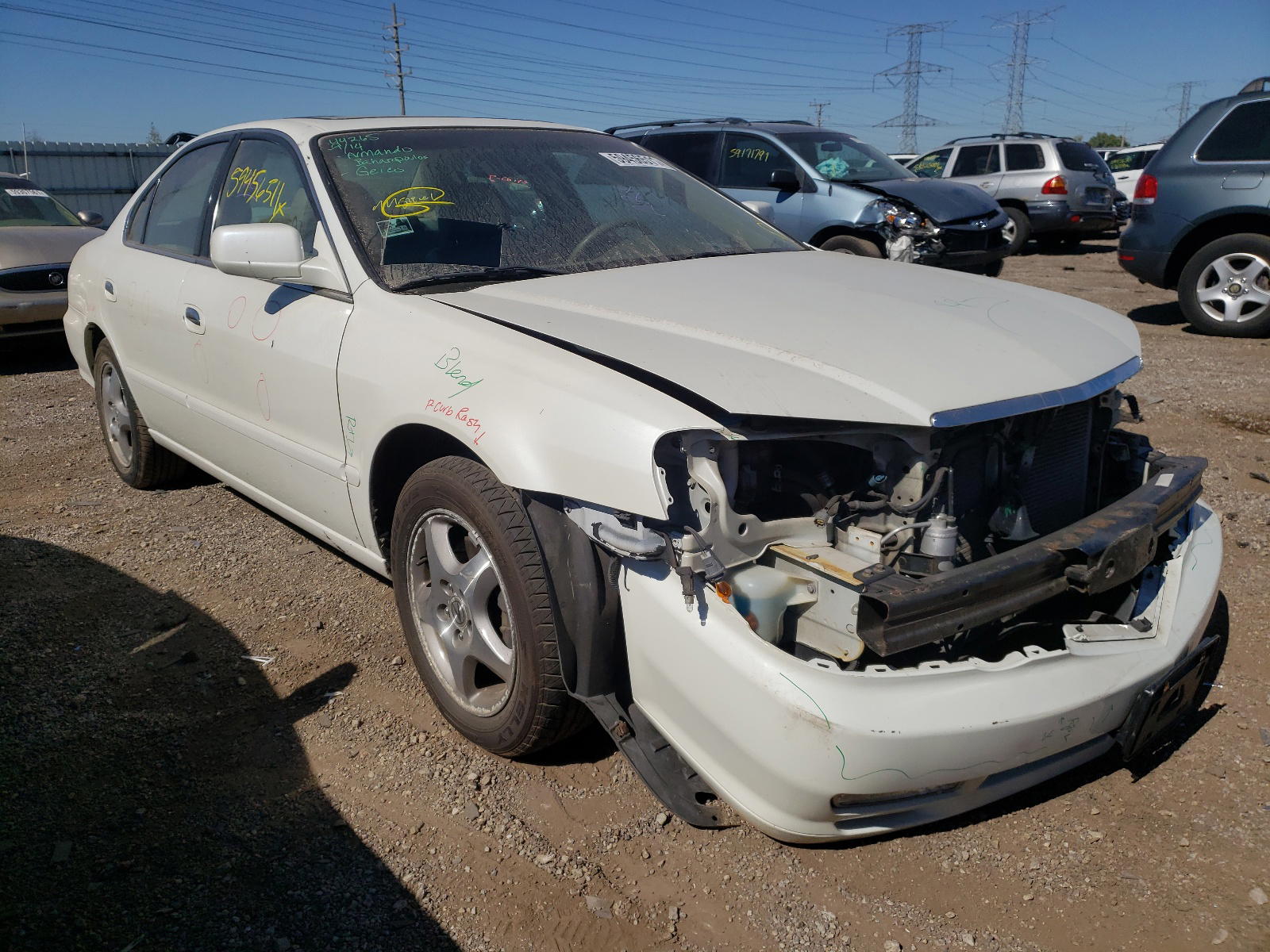 ACURA 3.2TL 2003 with VIN 19UUA56633A082149 - Photo from auction