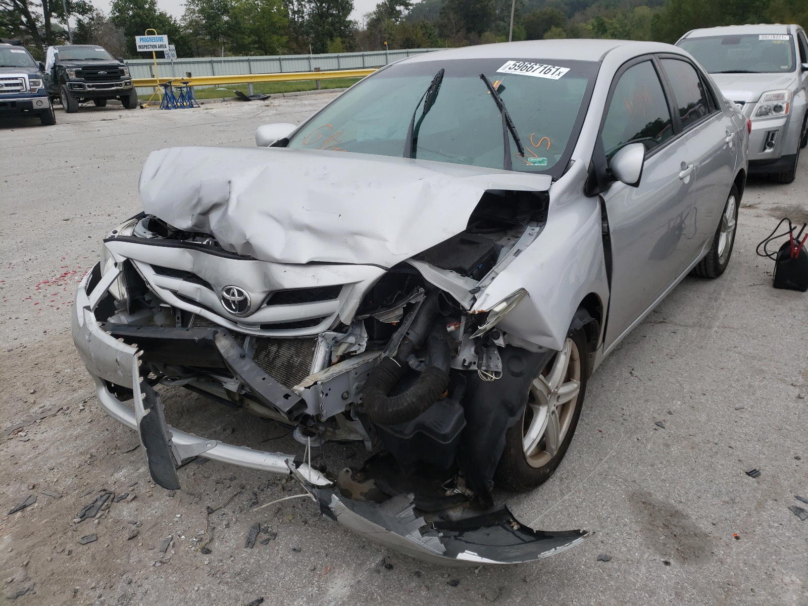 Photo 2 from auction – 2011 TOYOTA COROLLA BA with VIN 2T1BU4EE0BC589665