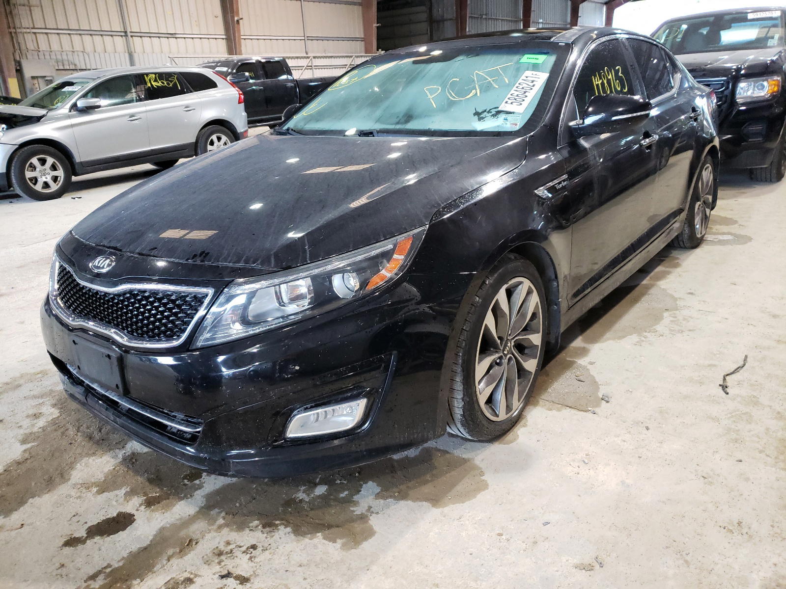 Photo 2 from auction – 2014 KIA OPTIMA SX with VIN 5XXGR4A66EG325613