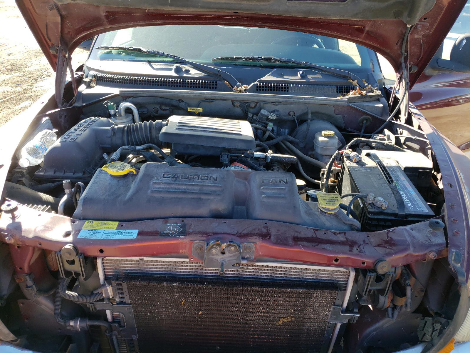 Photo 7 from auction – 2000 DODGE DAKOTA QUA with VIN 1B7GG2AN1YS608979