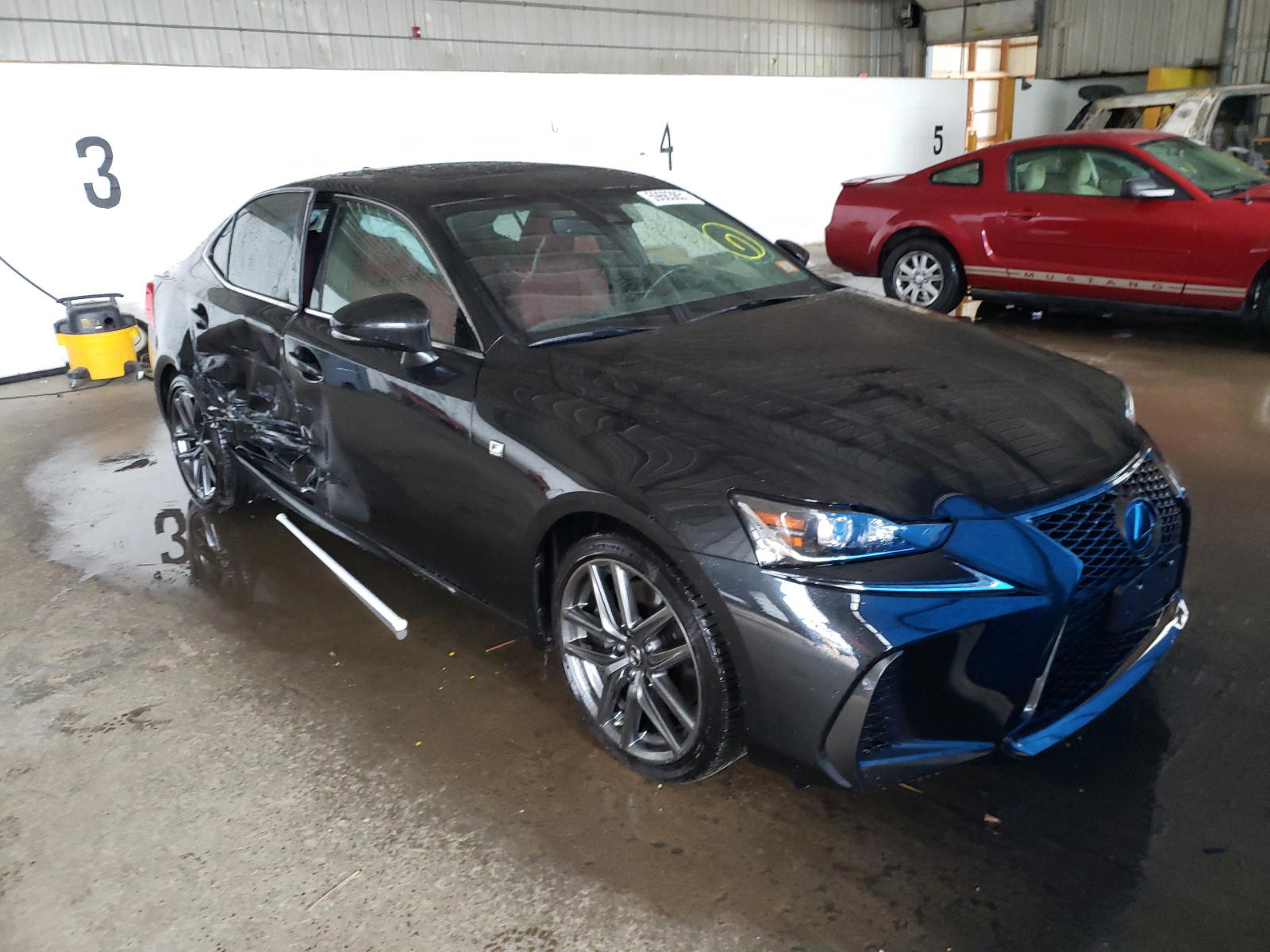LEXUS IS 300 2018 with VIN JTHC81D29J5031760 - Photo from auction