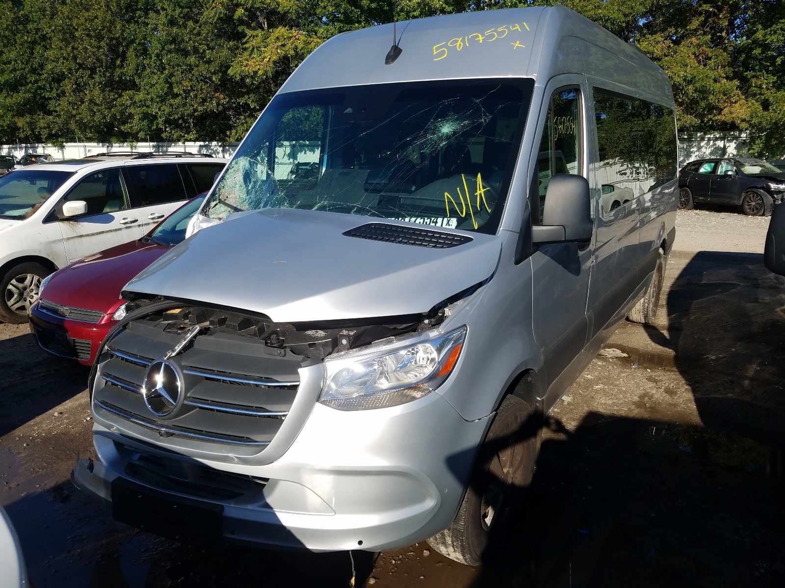 Photo 2 from auction – 2020 MERCEDES-BENZ SPRINTER 2 with VIN W1Z4EGHY2LT032268