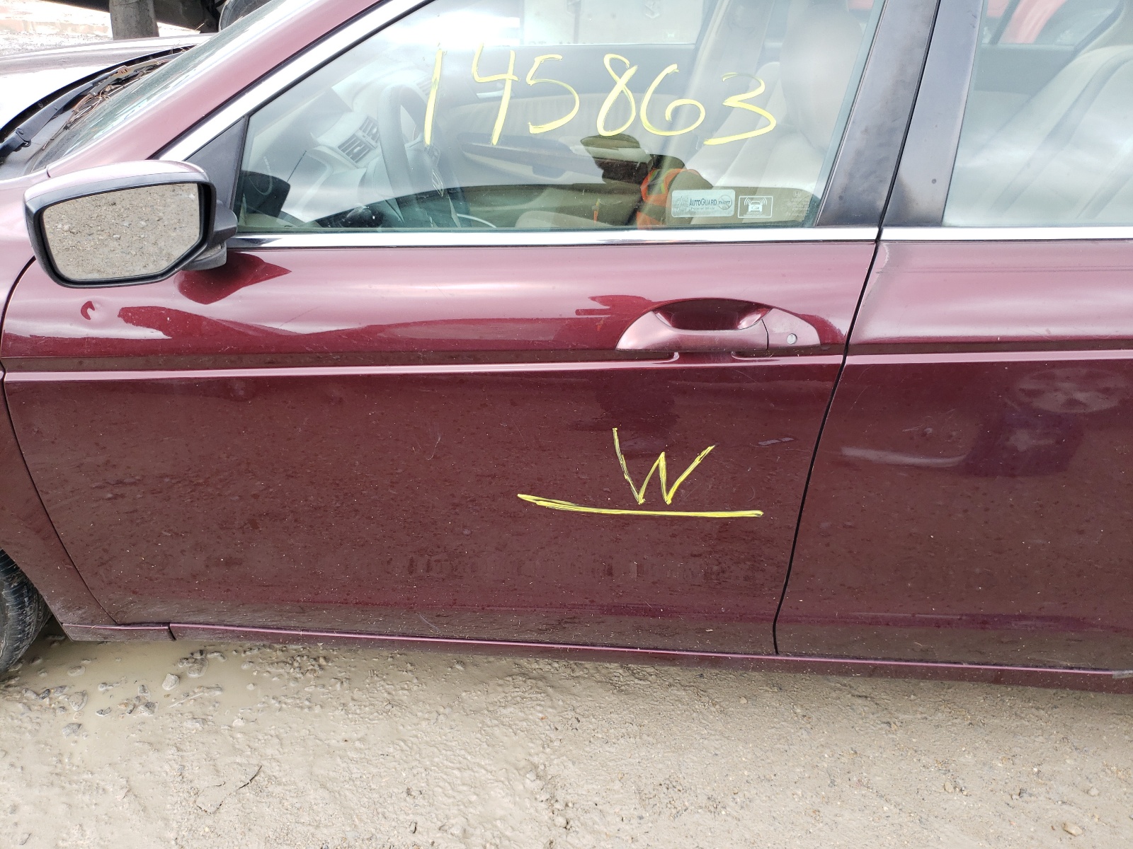 Photo 9 from auction – 2008 HONDA ACCORD EX with VIN JHMCP26748C031916