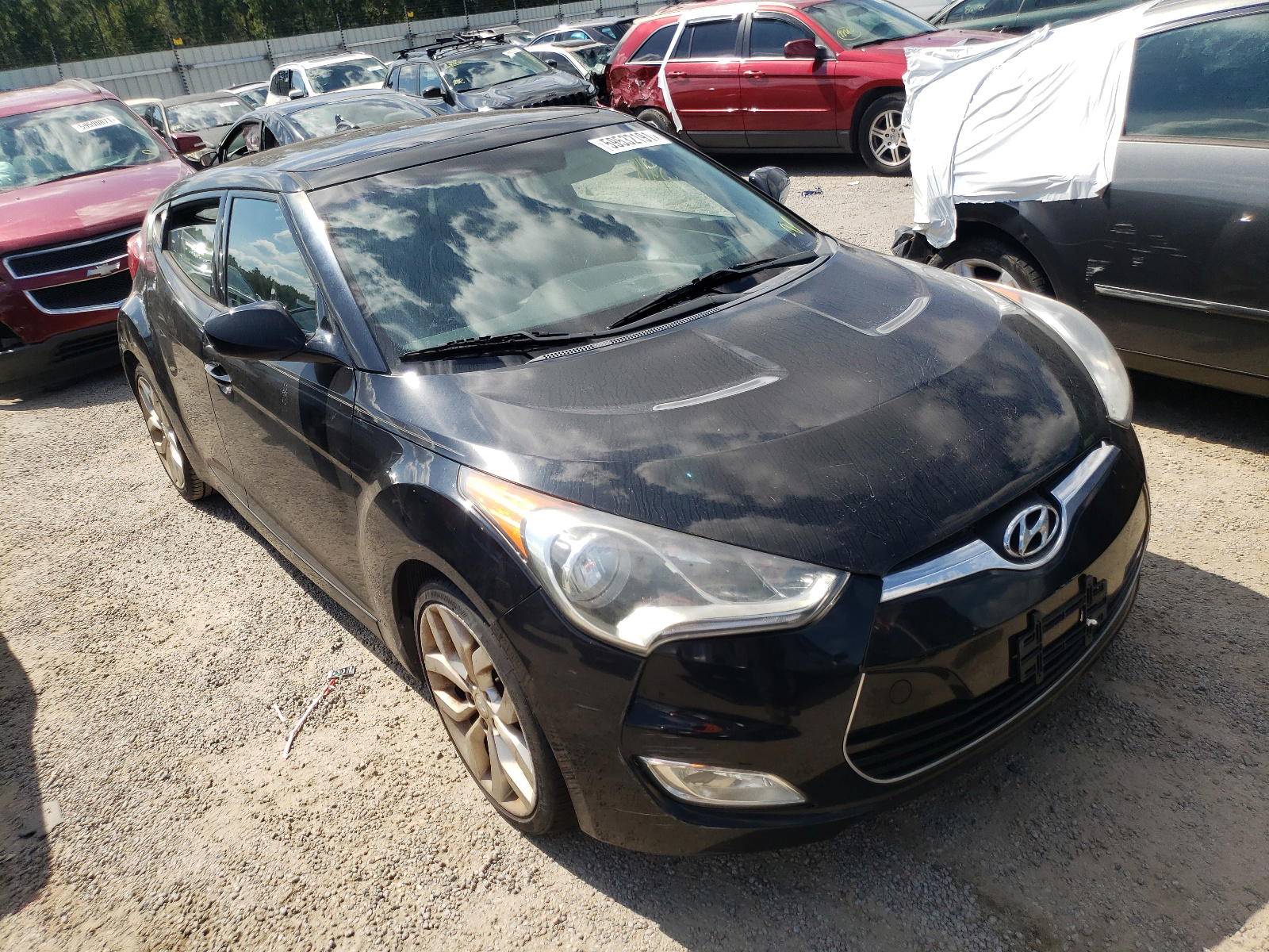 HYUNDAI VELOSTER 2012 with VIN KMHTC6AD1CU053047 - Photo from auction
