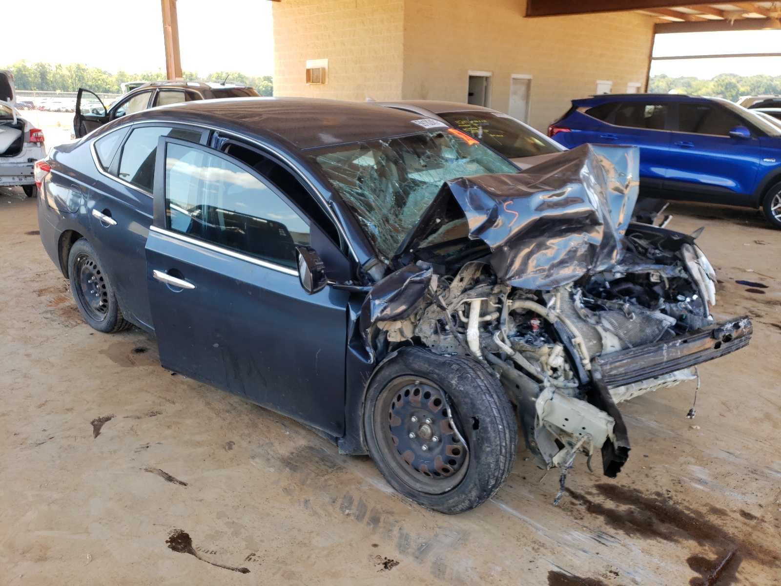 NISSAN SENTRA S 2014 with VIN 3N1AB7AP7EY262665 - Photo from auction
