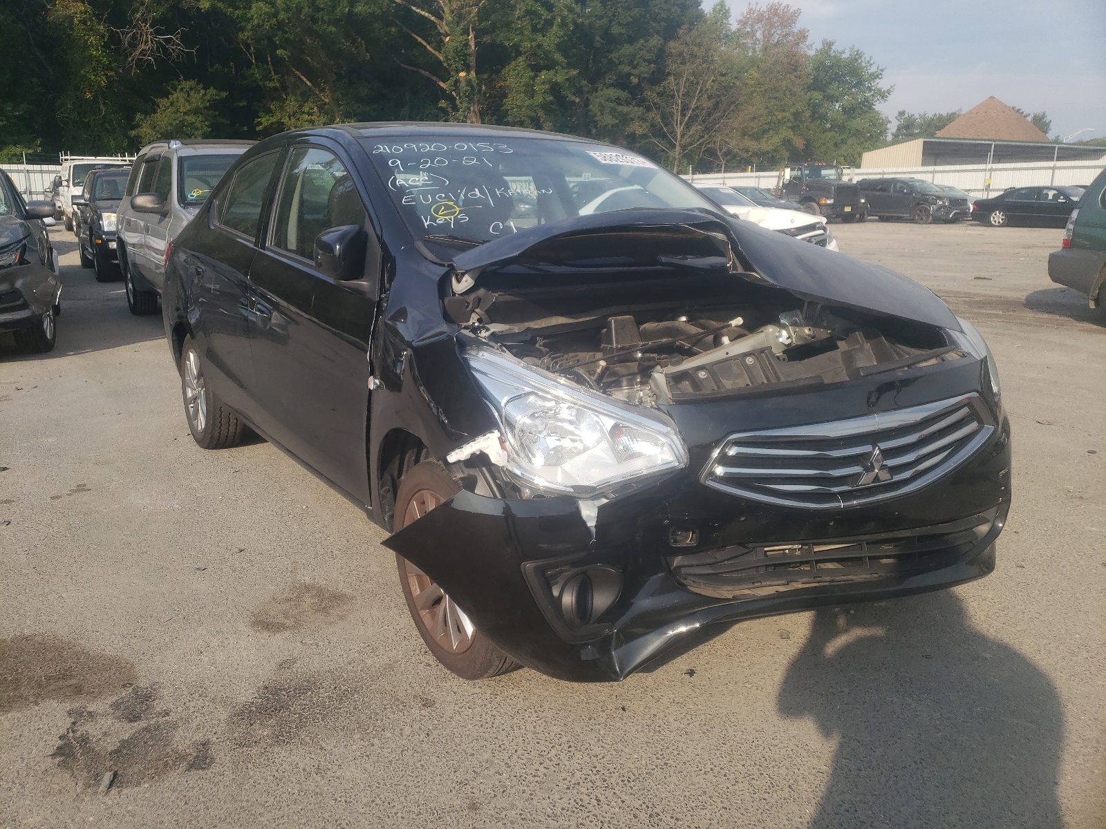 Photo 1 from auction – 2018 MITSUBISHI MIRAGE G4 with VIN ML32F3FJXJHF10163
