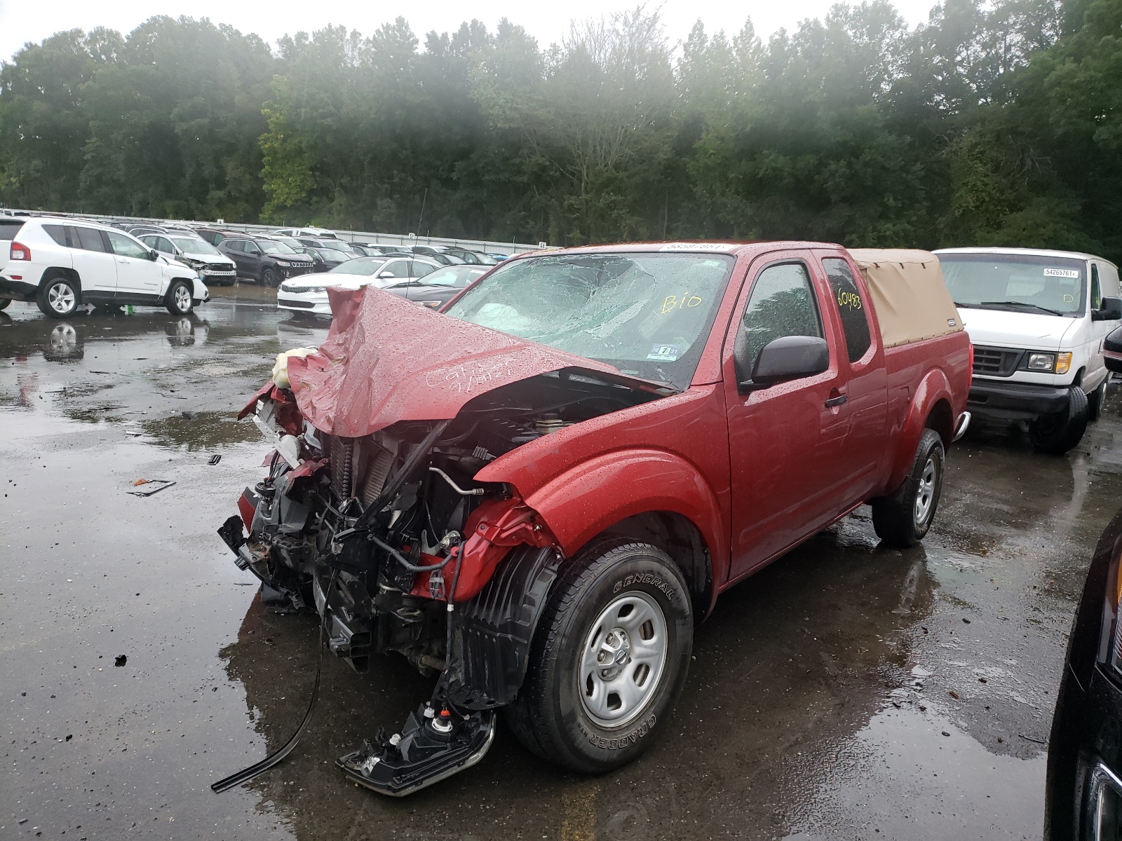 Photo 2 from auction – 2014 NISSAN FRONTIER S with VIN 1N6BD0CT0EN750105