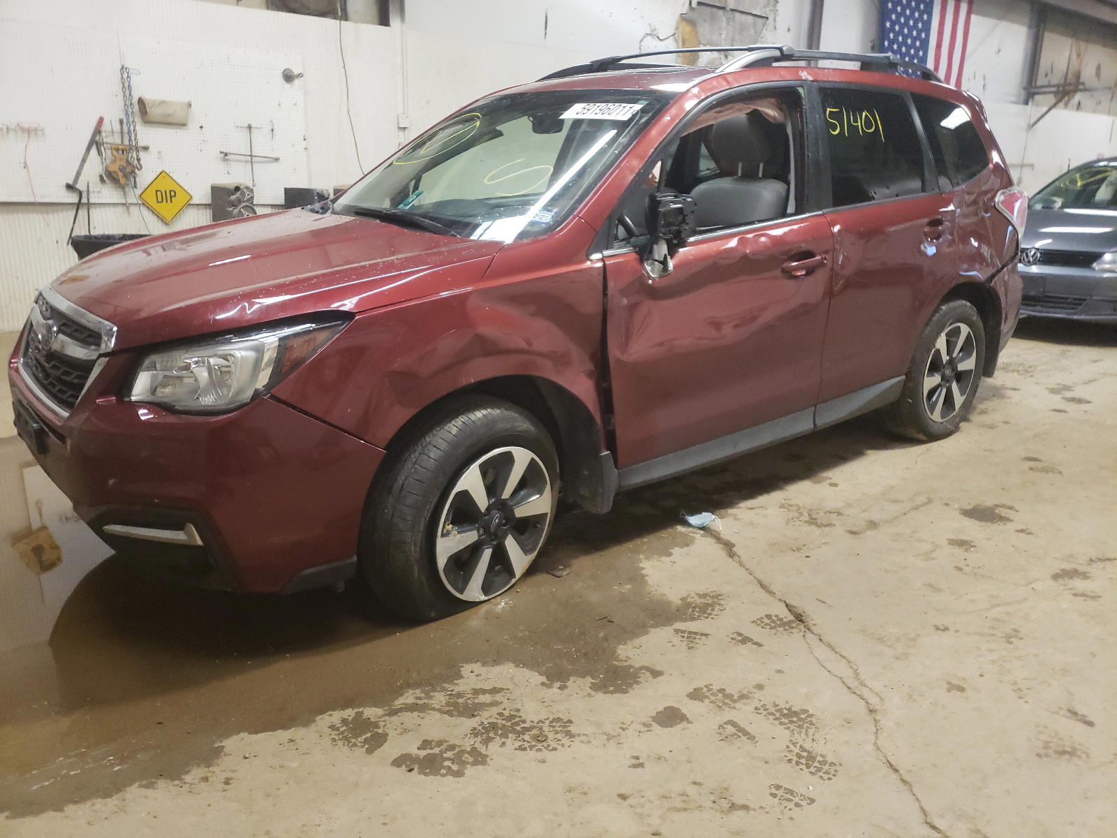 Photo 9 from auction – 2017 SUBARU FORESTER 2 with VIN JF2SJAJC1HH492685