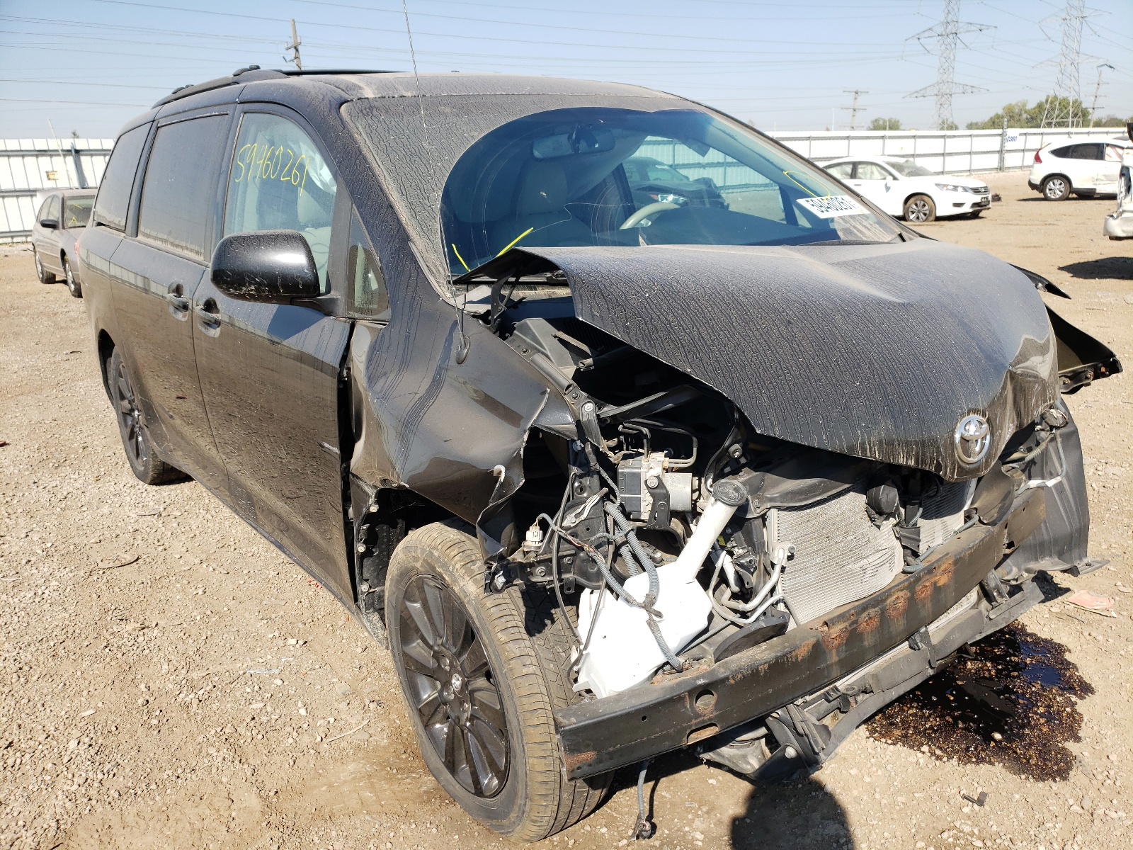 TOYOTA SIENNA 2013 with VIN 5TDDK3DC3DS056535 - Photo from auction