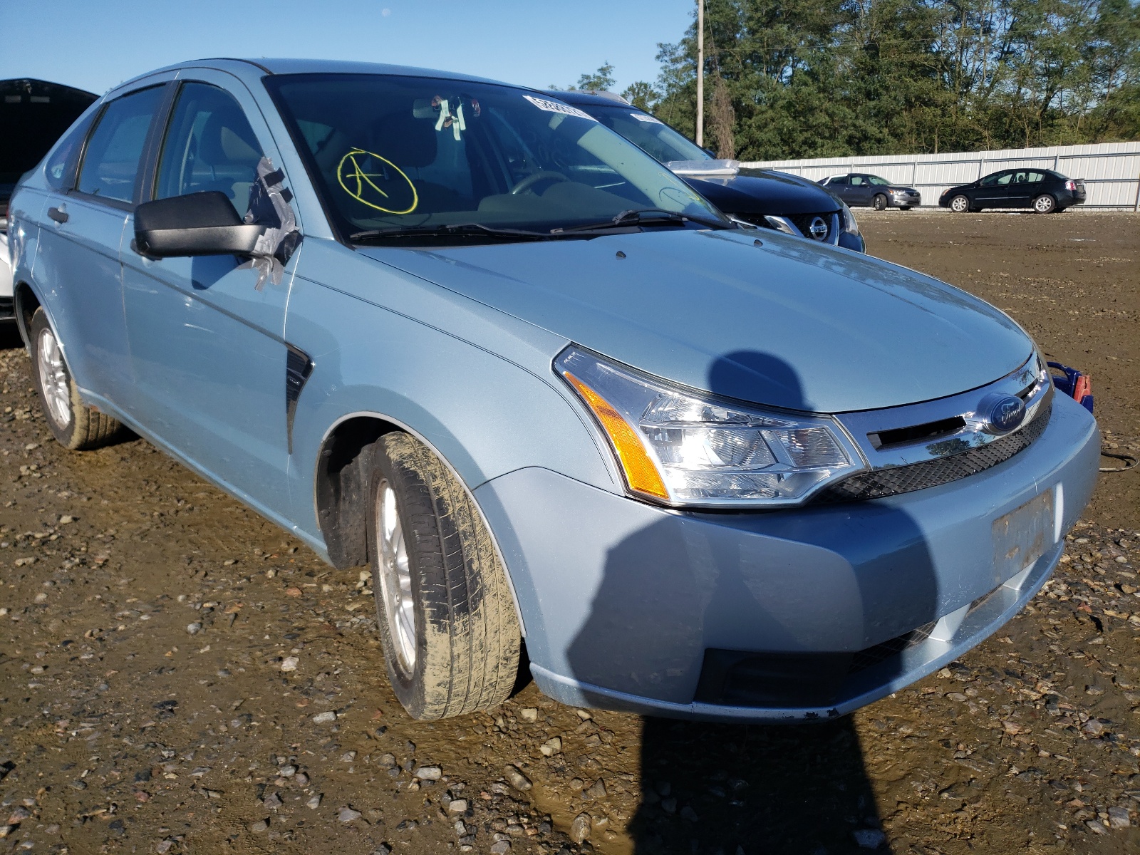 FORD FOCUS SE 2008 with VIN 1FAHP35N78W236759 - Photo from auction