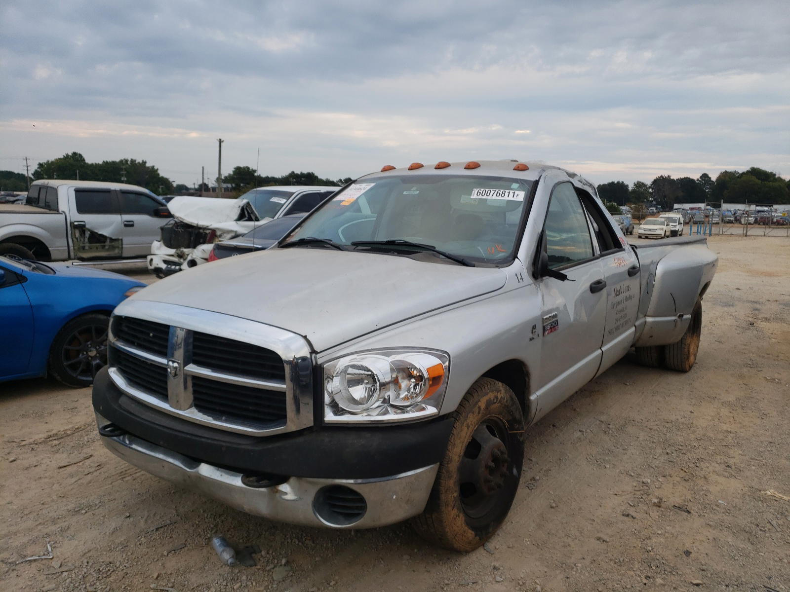 Photo 2 from auction – 2008 DODGE RAM 3500 S with VIN 3D7ML48AX8G211801