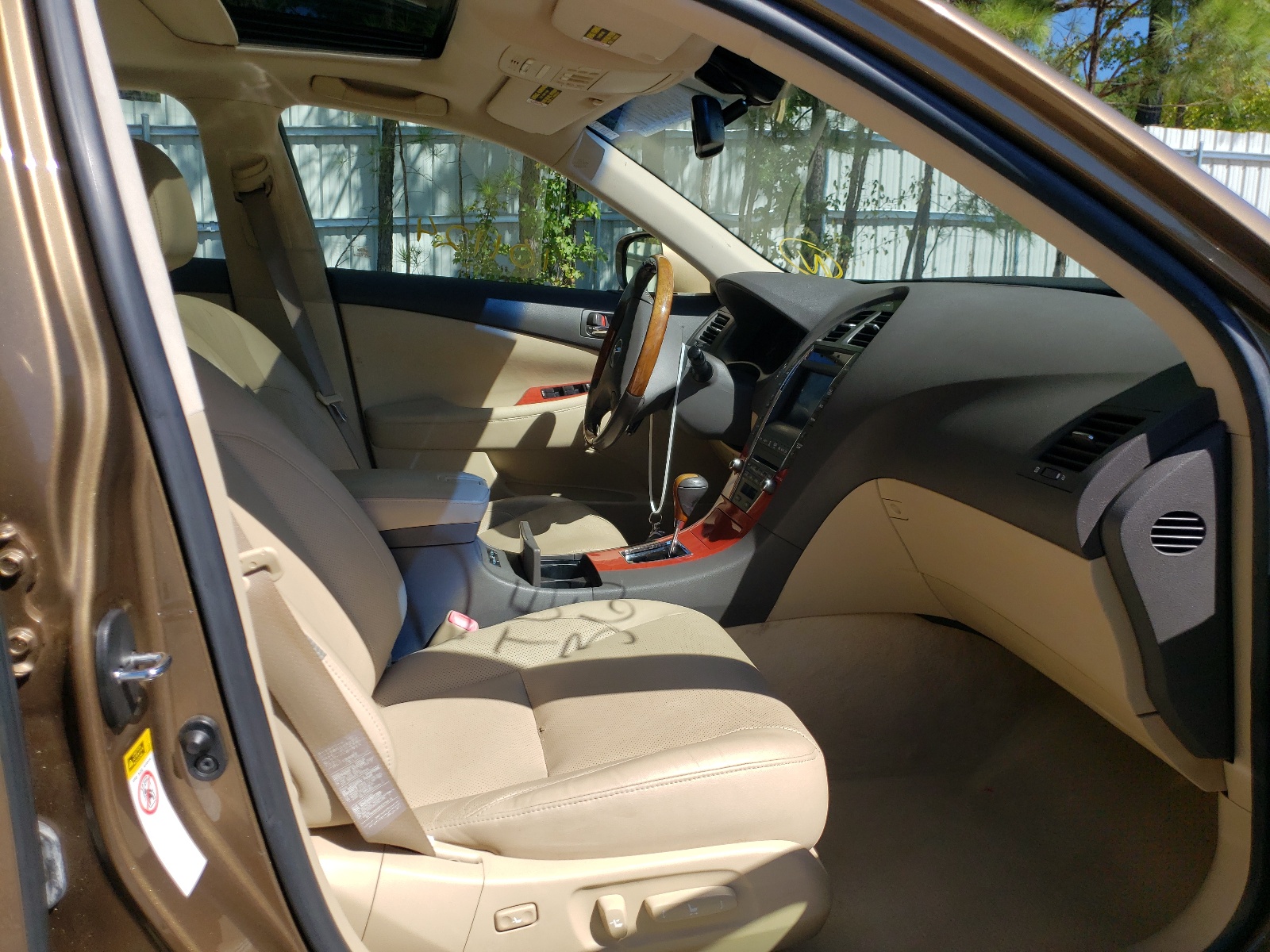 Photo 5 from auction – 2007 LEXUS ES 350 with VIN JTHBJ46G572144951