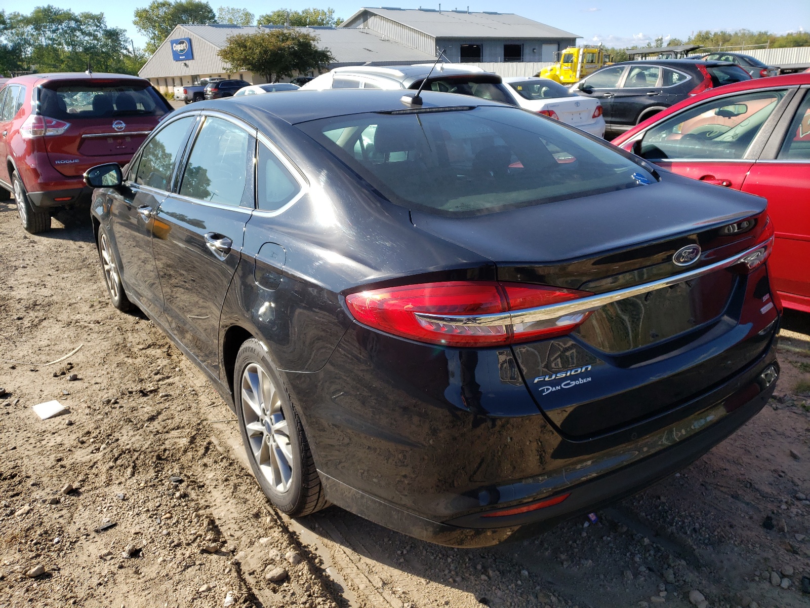 Photo 3 from auction – 2017 FORD FUSION SE with VIN 3FA6P0HD5HR311177