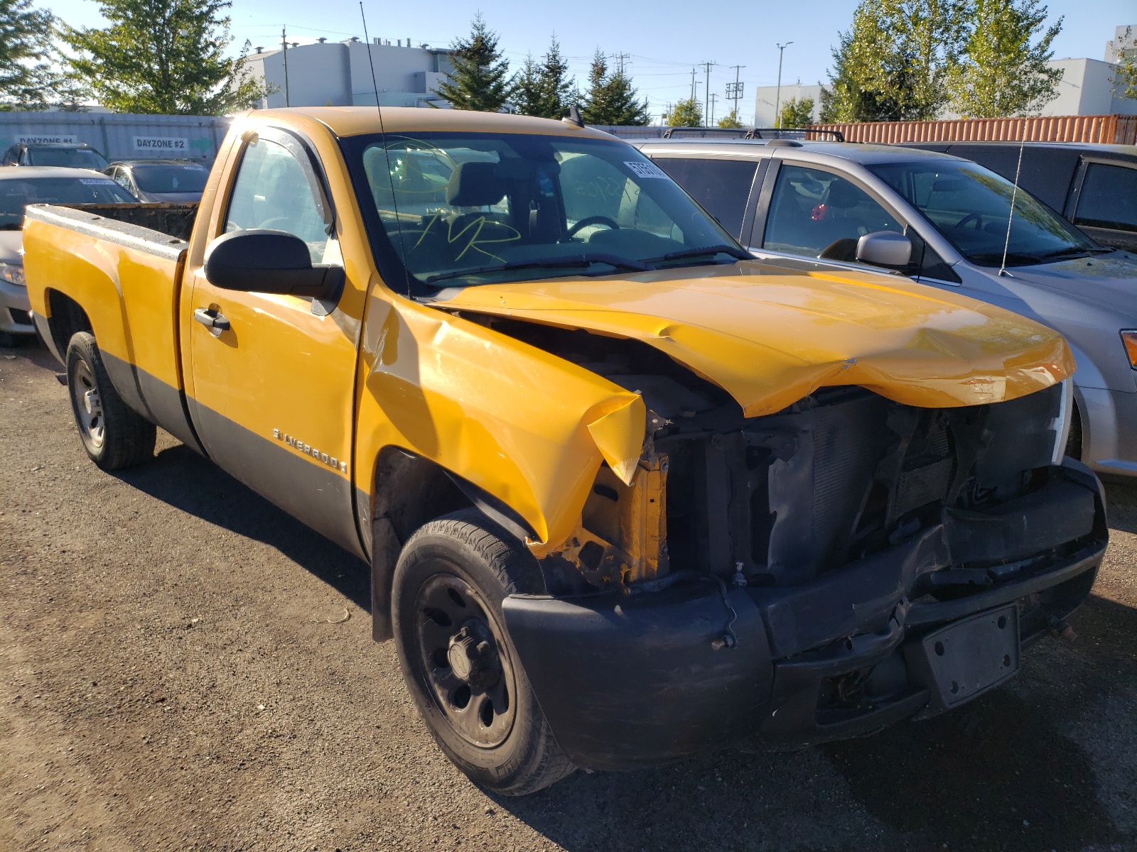 CHEVROLET SILVERADO 2008 with VIN 1GCEC14C48Z126988 - Photo from auction