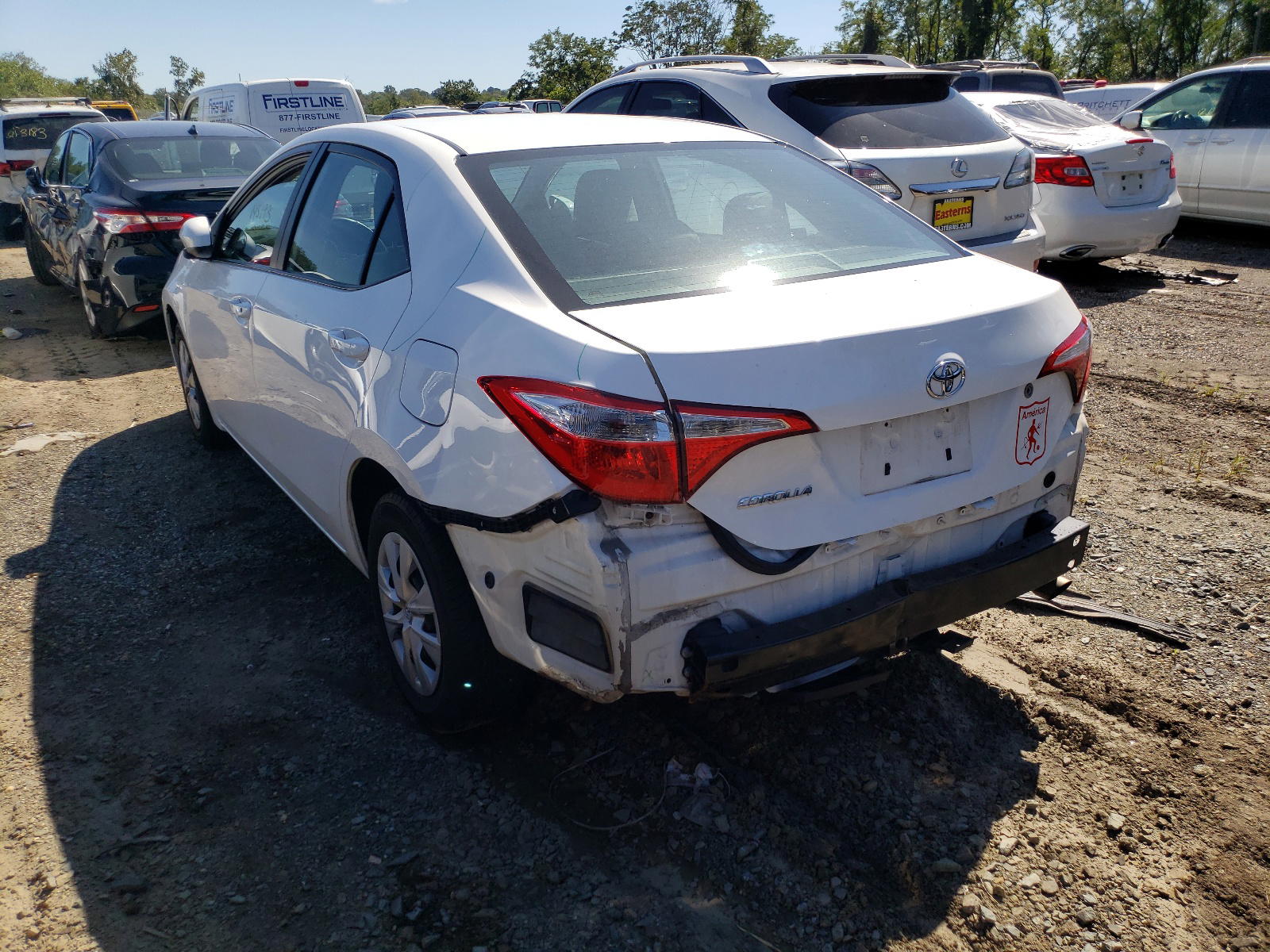 Photo 3 from auction – 2015 TOYOTA COROLLA L with VIN 2T1BURHE7FC250271
