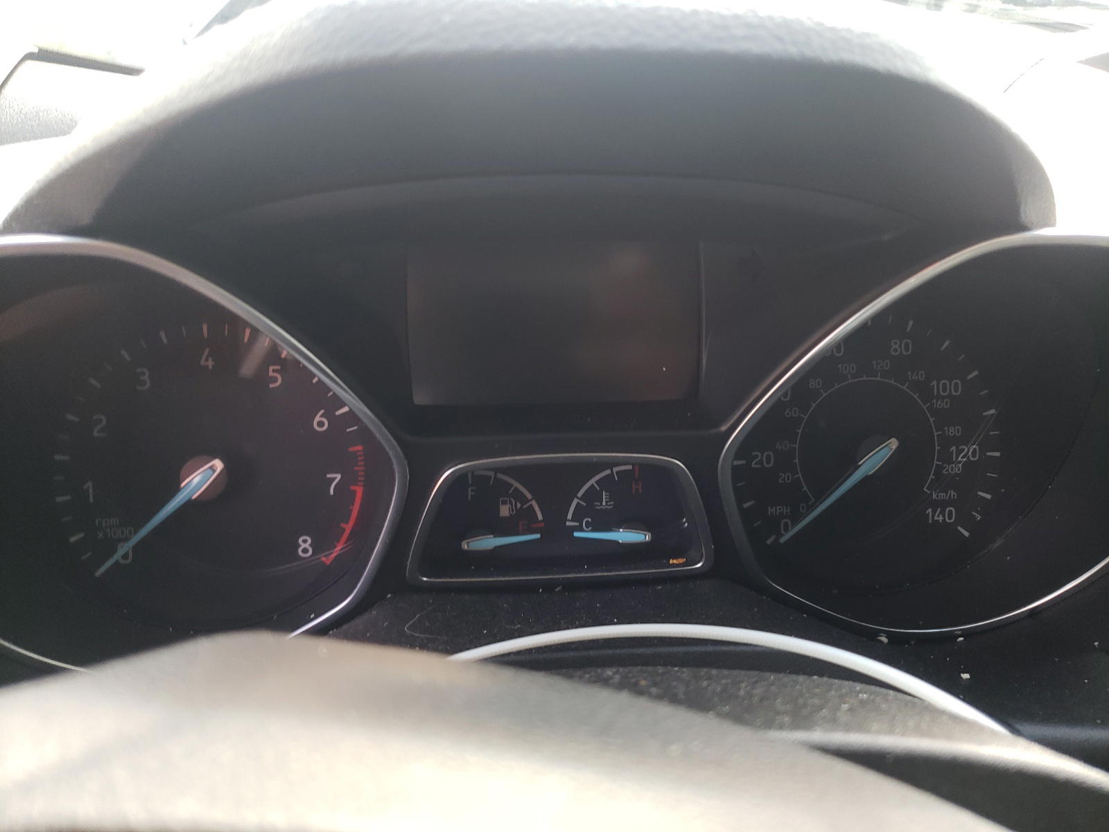 Photo 8 from auction – 2017 FORD ESCAPE S with VIN 1FMCU0F76HUD71007
