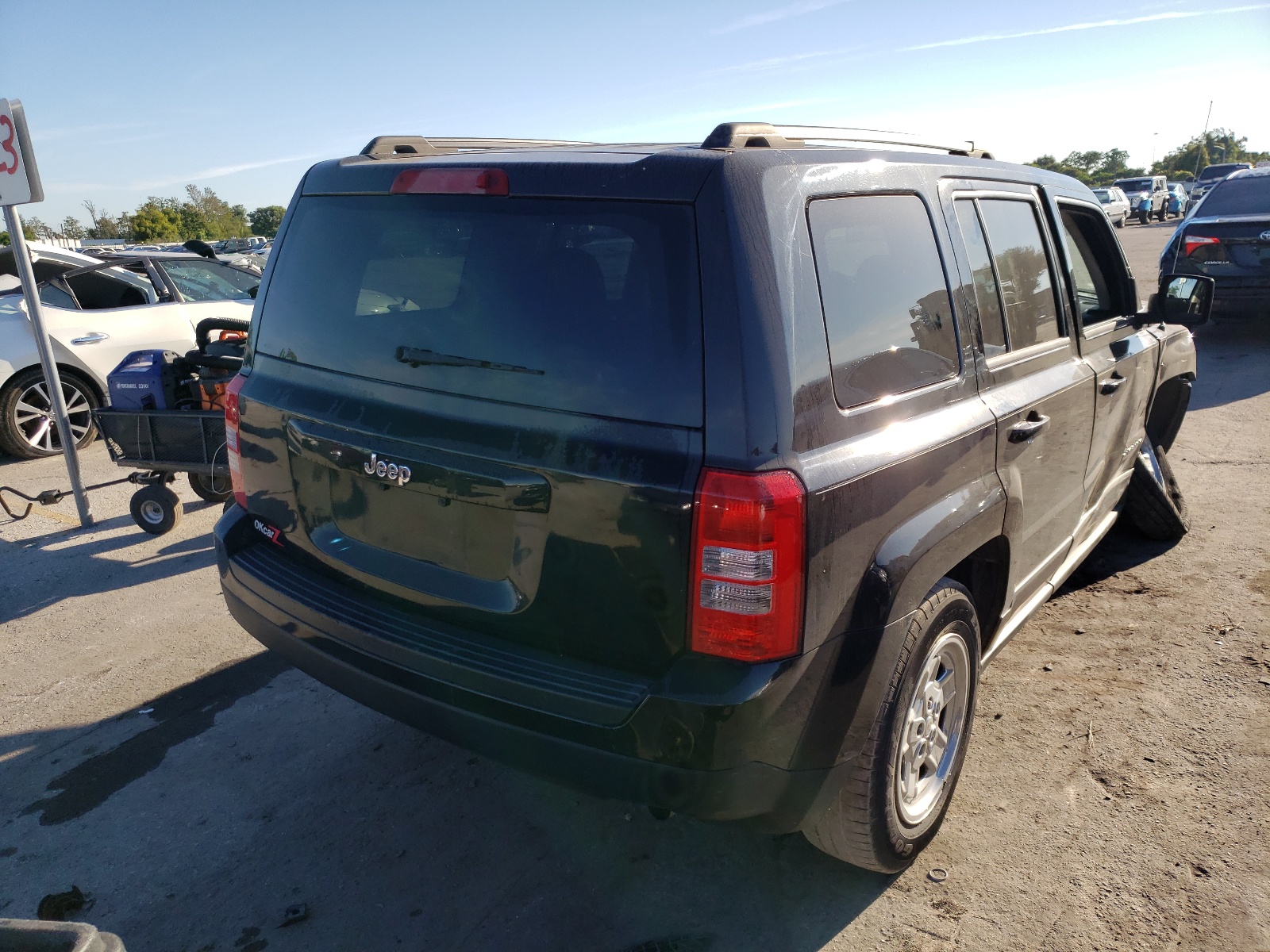 Photo 4 from auction – 2015 JEEP PATRIOT SP with VIN 1C4NJPBB5FD431106