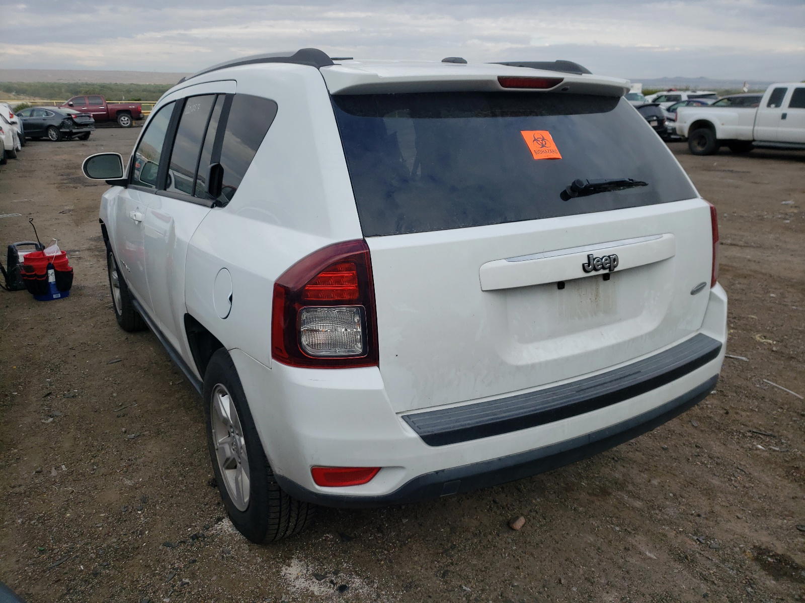 Photo 3 from auction – 2016 JEEP COMPASS LA with VIN 1C4NJCEA8GD620104