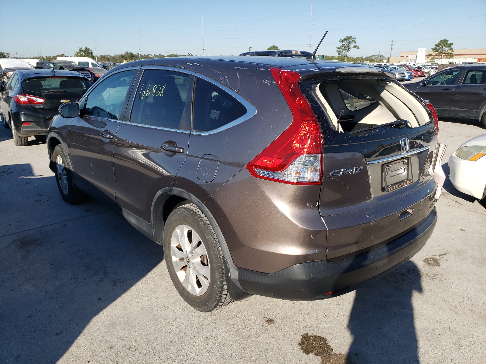 Photo 3 from auction – 2014 HONDA CR-V EX with VIN 3CZRM3H52EG702895
