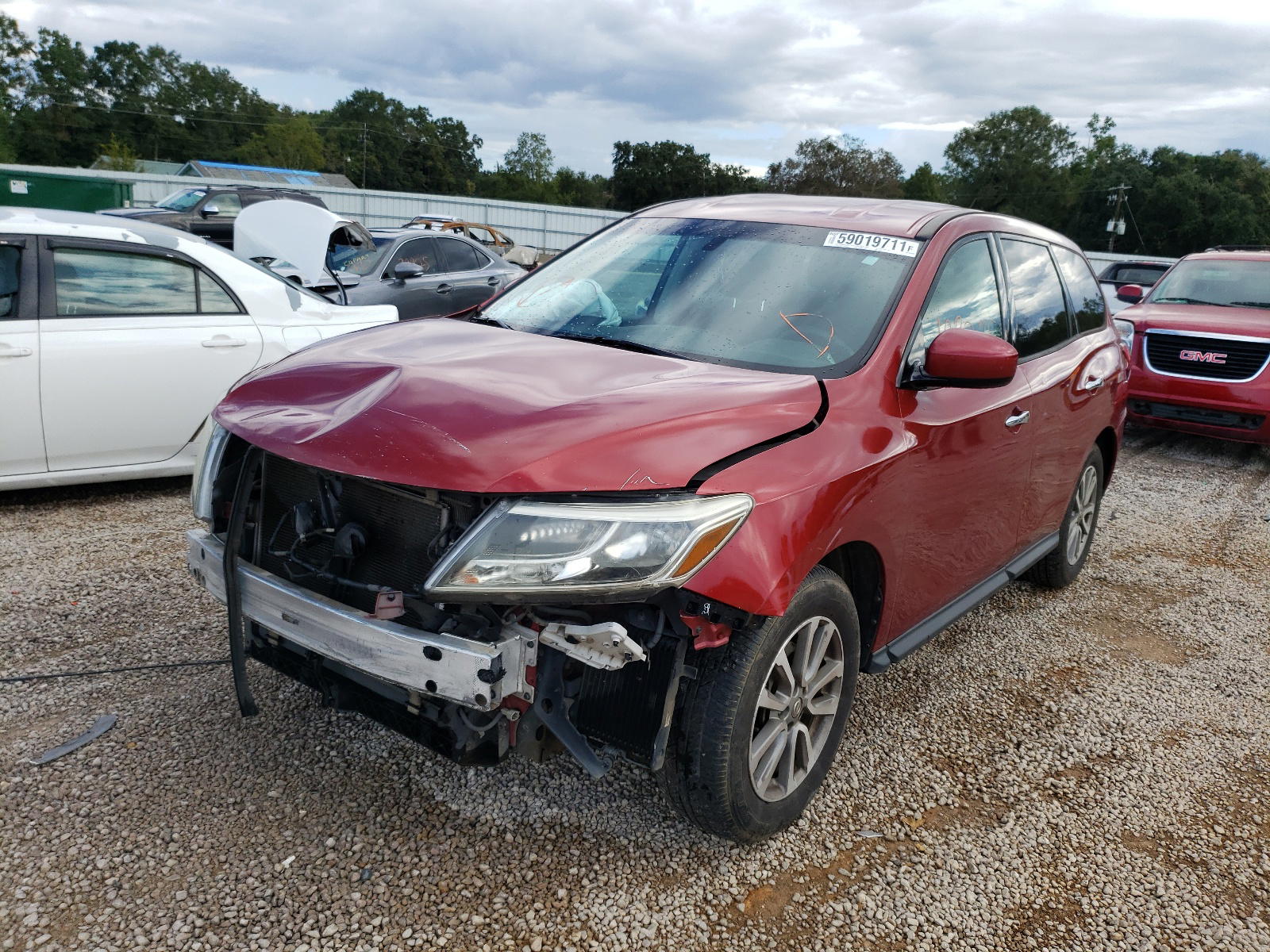Photo 2 from auction – 2014 NISSAN PATHFINDER with VIN 5N1AR2MN5EC678305