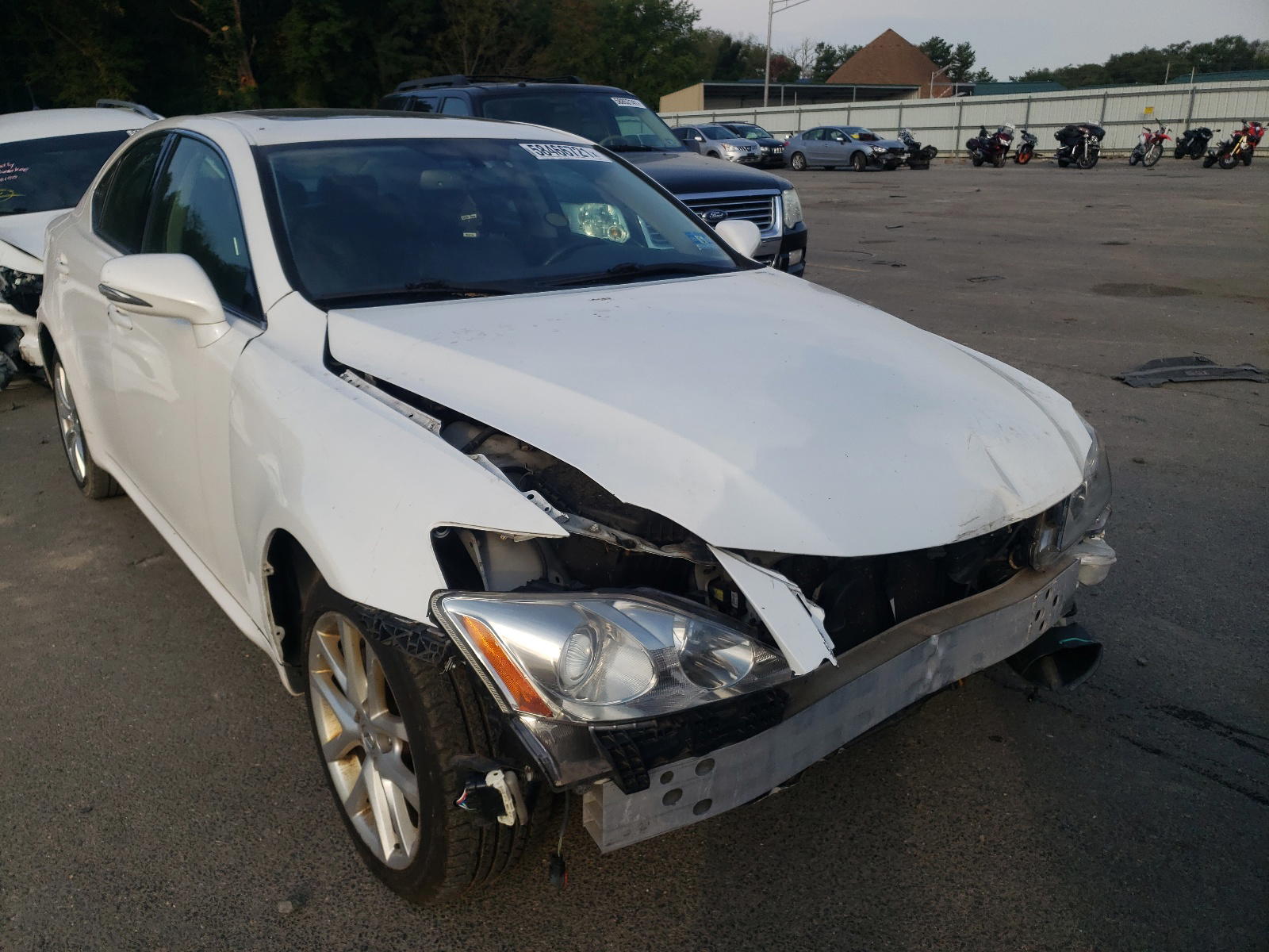 LEXUS IS 250 2011 with VIN JTHCF5C21B5048486 - Photo from auction