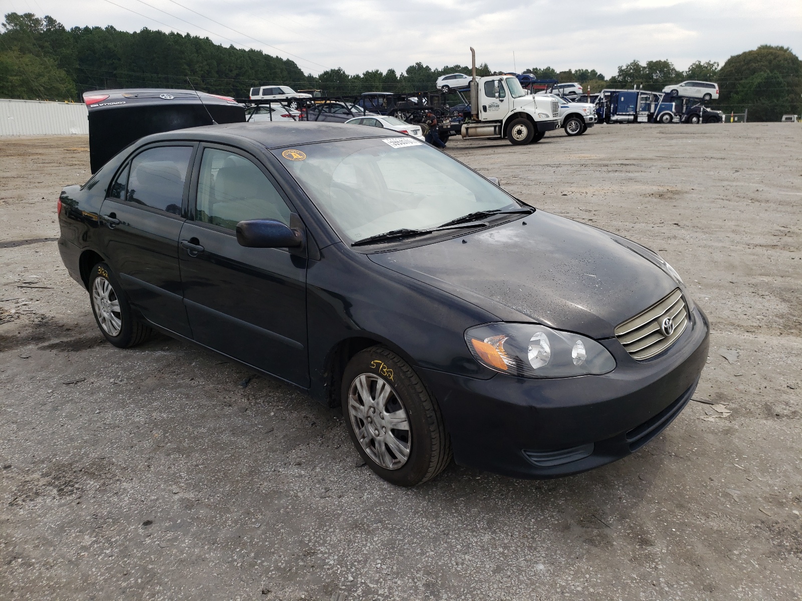TOYOTA COROLLA CE 2003 with VIN 1NXBR32E63Z116174 - Photo from auction