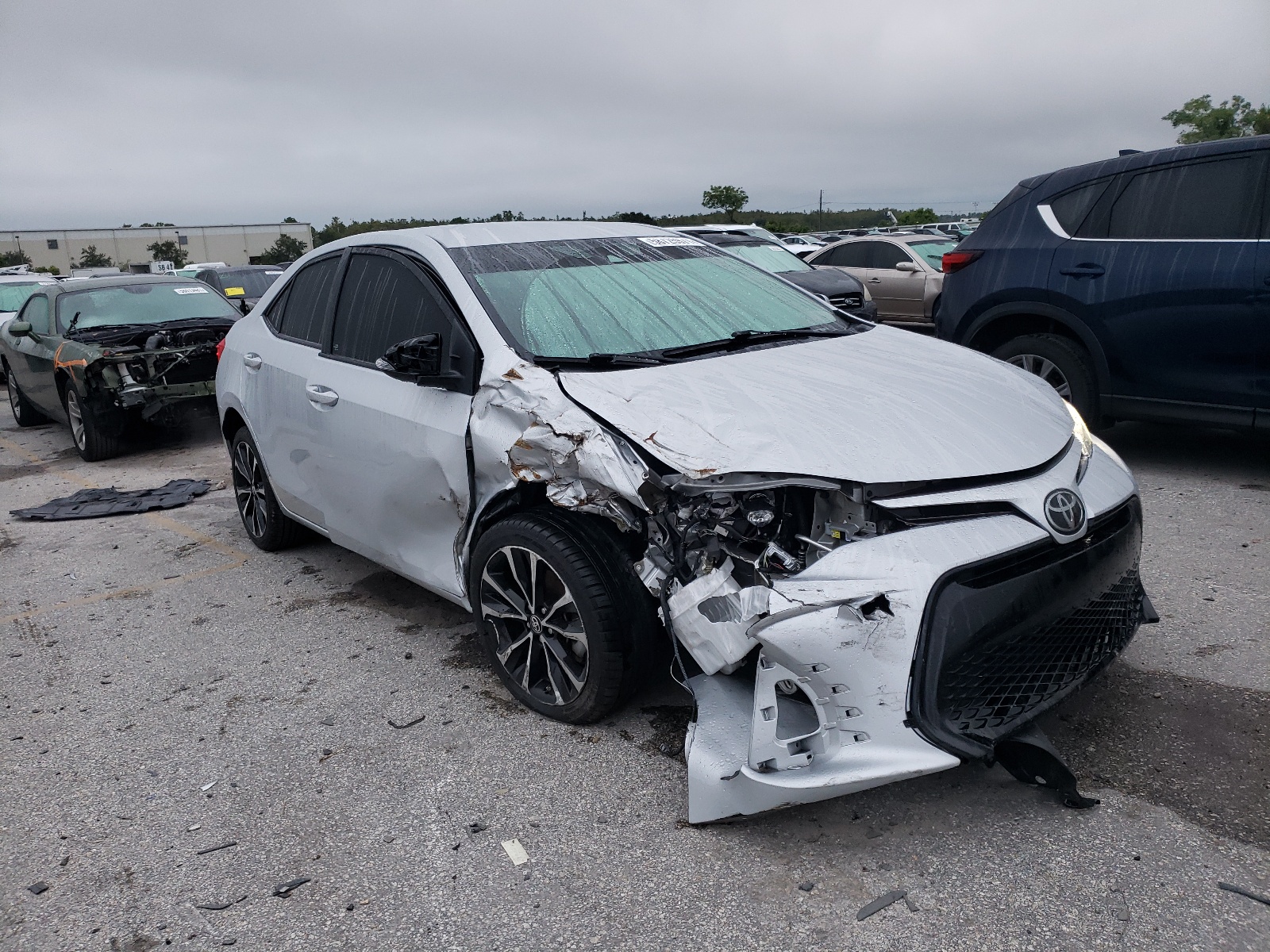 Photo 1 from auction – 2018 TOYOTA COROLLA L with VIN 5YFBURHE6JP757560