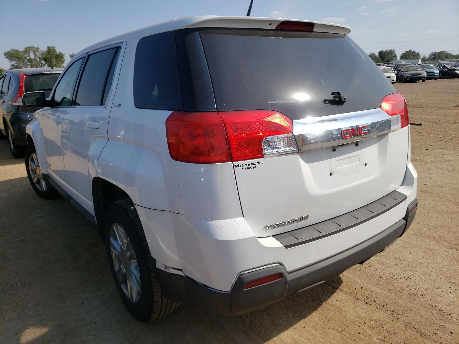 Photo 3 from auction – 2011 GMC TERRAIN SL with VIN 2CTALMEC4B6293647