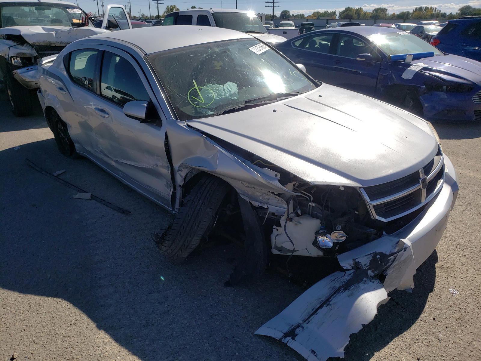 DODGE AVENGER SX 2010 with VIN 1B3CC4FB8AN175056 - Photo from auction