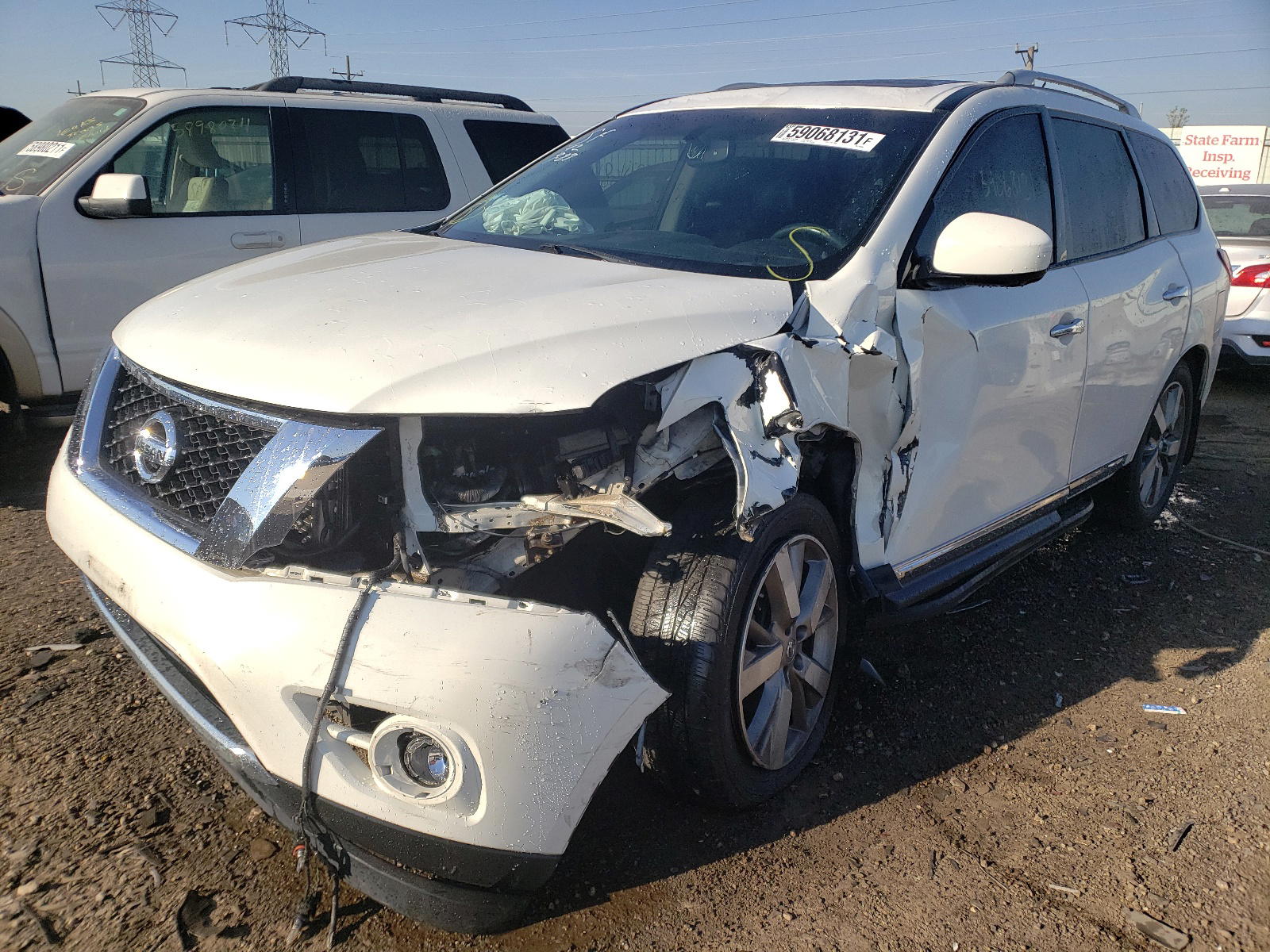 Photo 2 from auction – 2014 NISSAN PATHFINDER with VIN 5N1AR2MM3EC683932