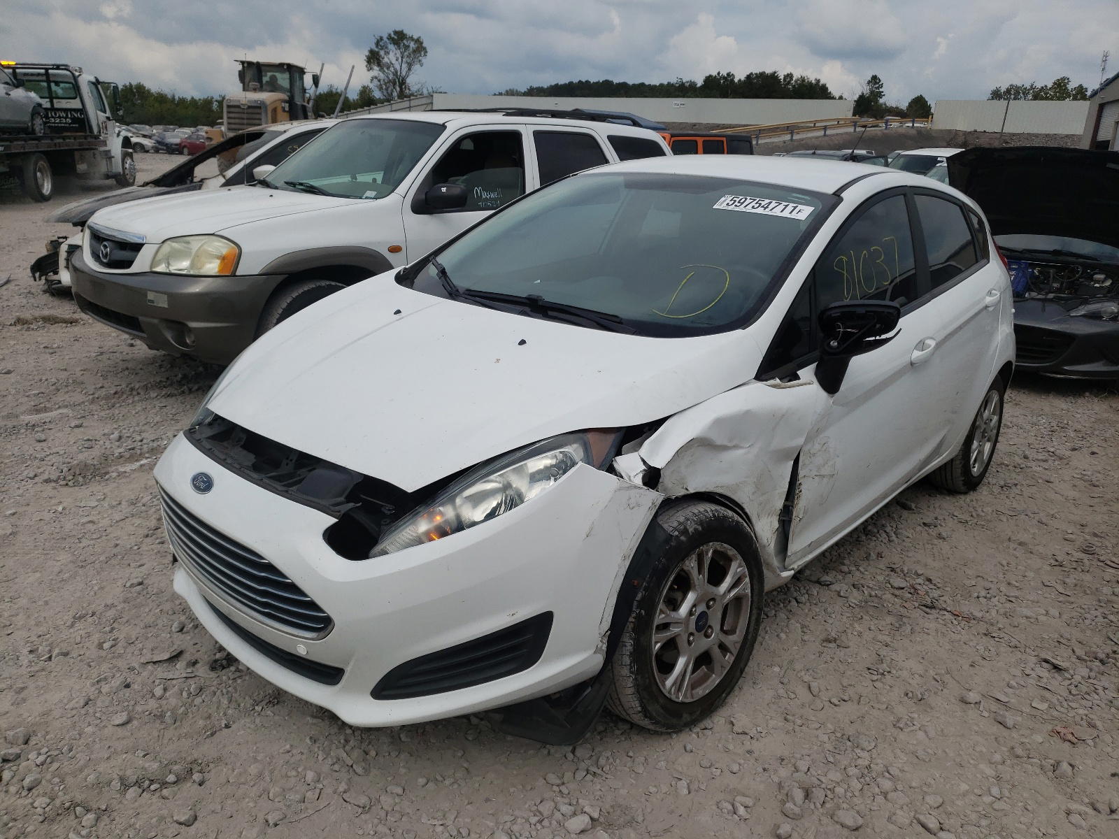 Photo 2 from auction – 2016 FORD FIESTA SE with VIN 3FADP4EJ4GM111749