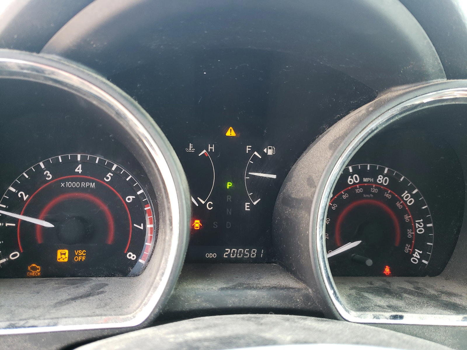 Photo 8 from auction – 2008 TOYOTA HIGHLANDER with VIN JTEES42A782083886