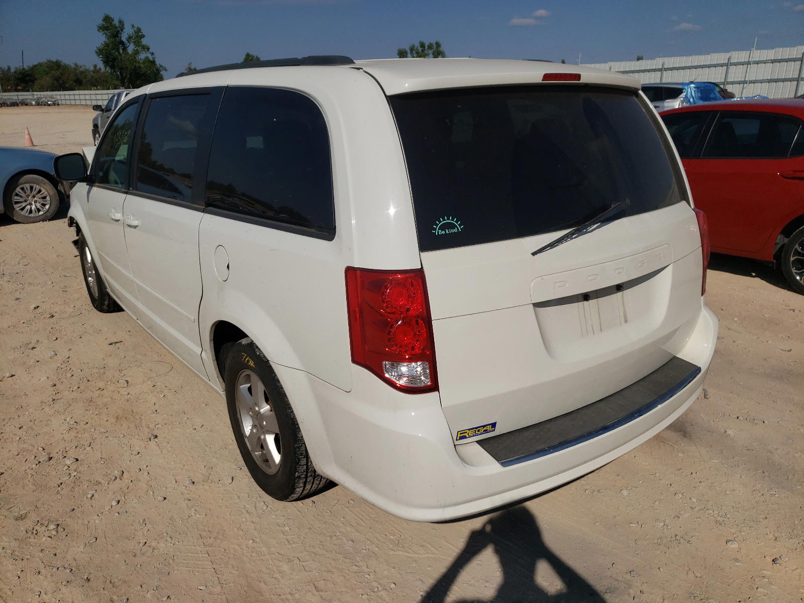 Photo 3 from auction – 2012 DODGE GRAND CARA with VIN 2C4RDGCG3CR279192