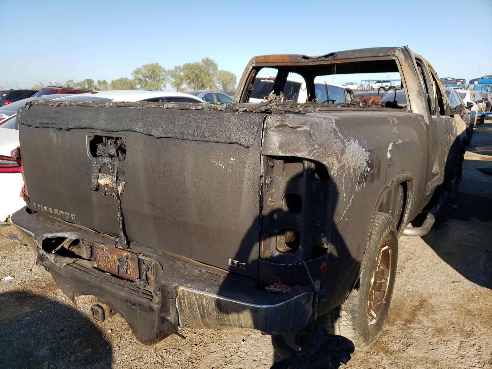 Photo 4 from auction – 2008 CHEVROLET SILVERADO with VIN 1GCEK19J68Z229954