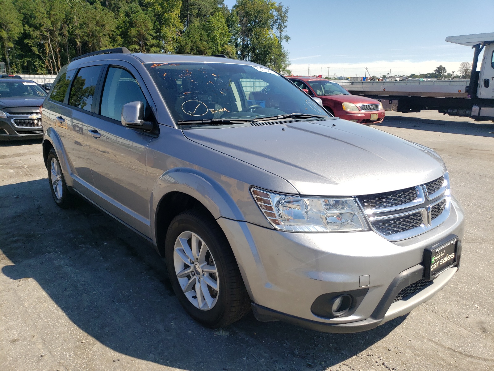 DODGE JOURNEY SX 2016 with VIN 3C4PDCBG1GT224700 - Photo from auction