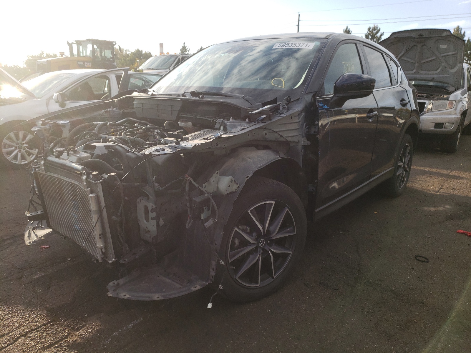 Photo 2 from auction – 2018 MAZDA CX-5 TOURI with VIN JM3KFACM5J1388163