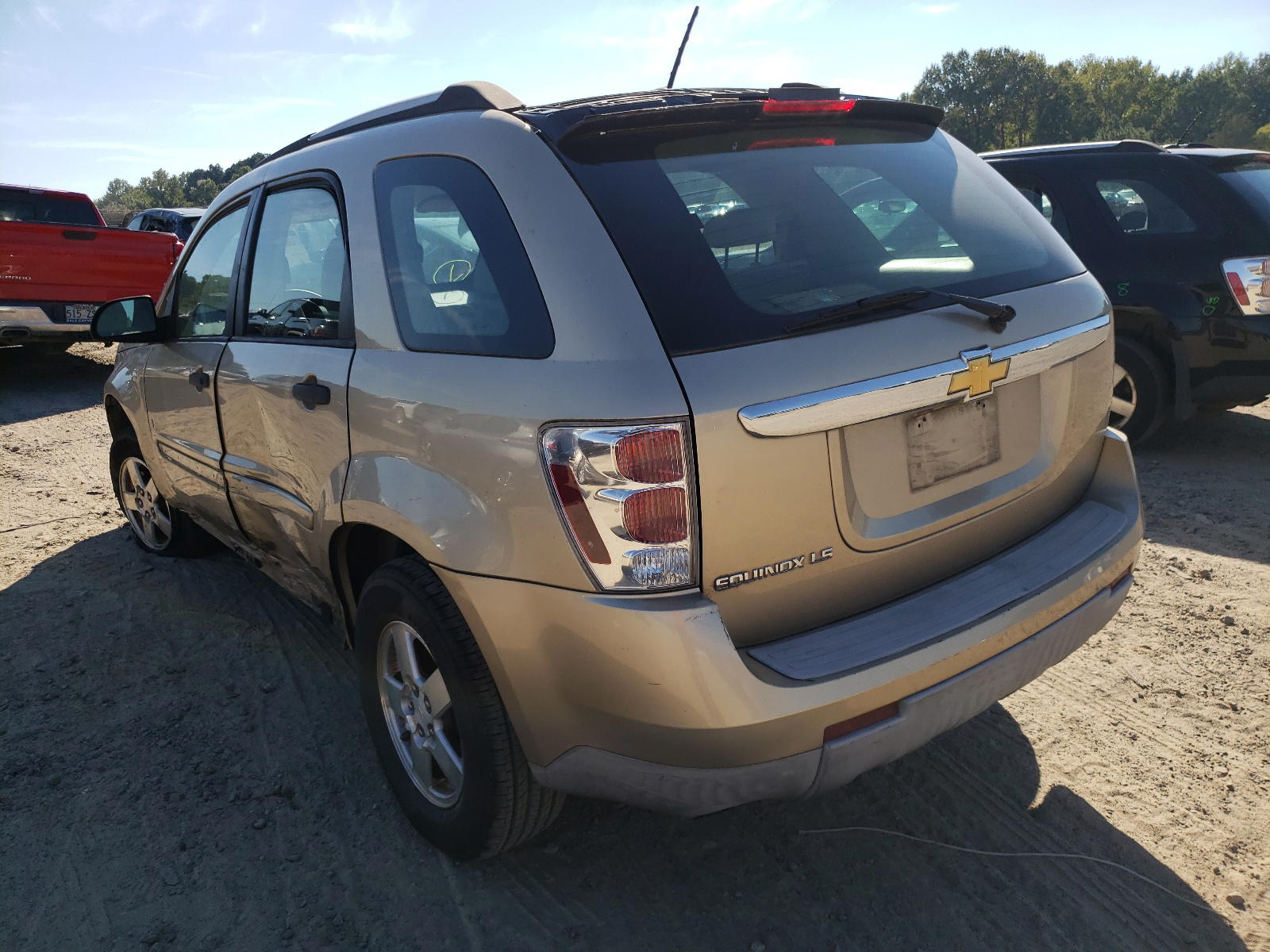 Photo 3 from auction – 2008 CHEVROLET EQUINOX LS with VIN 2CNDL23F286281575