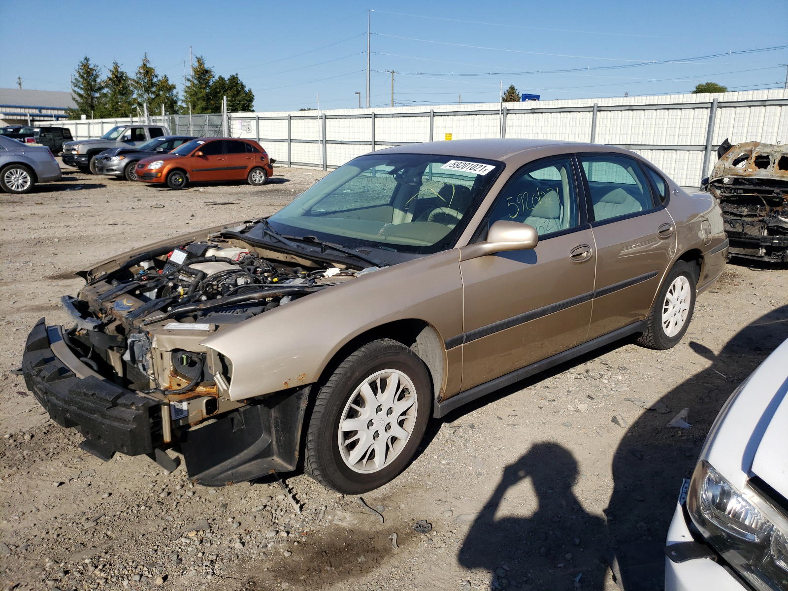 Photo 2 from auction – 2004 CHEVROLET IMPALA with VIN 2G1WF52E849187829