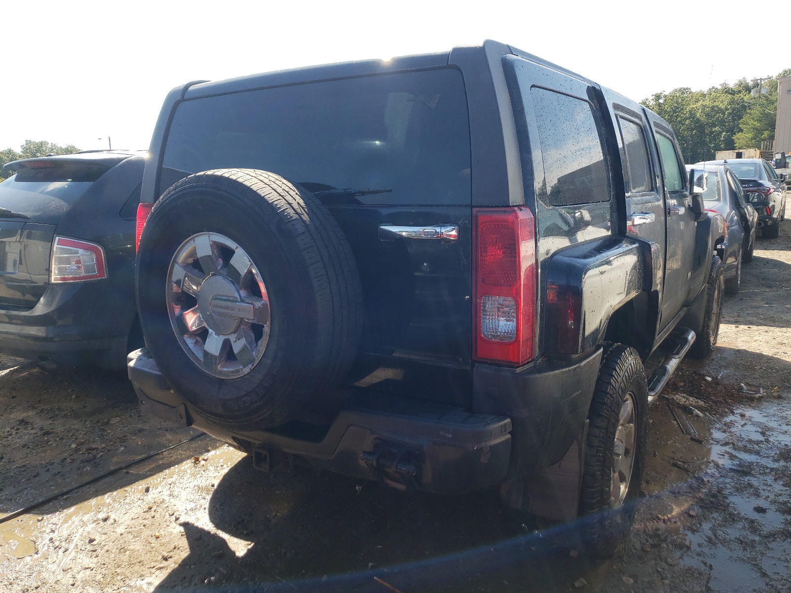 Photo 4 from auction – 2007 HUMMER H3 with VIN 5GTDN13E378248876