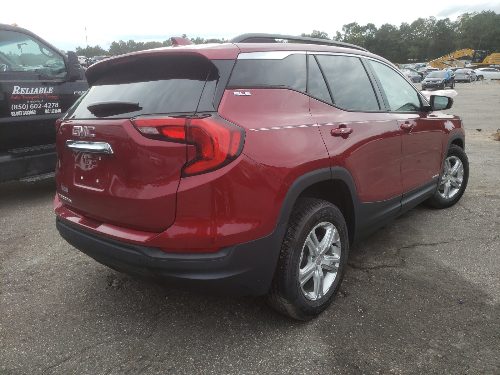 Photo 4 from auction – 2018 GMC TERRAIN SL with VIN 3GKALMEV2JL360709