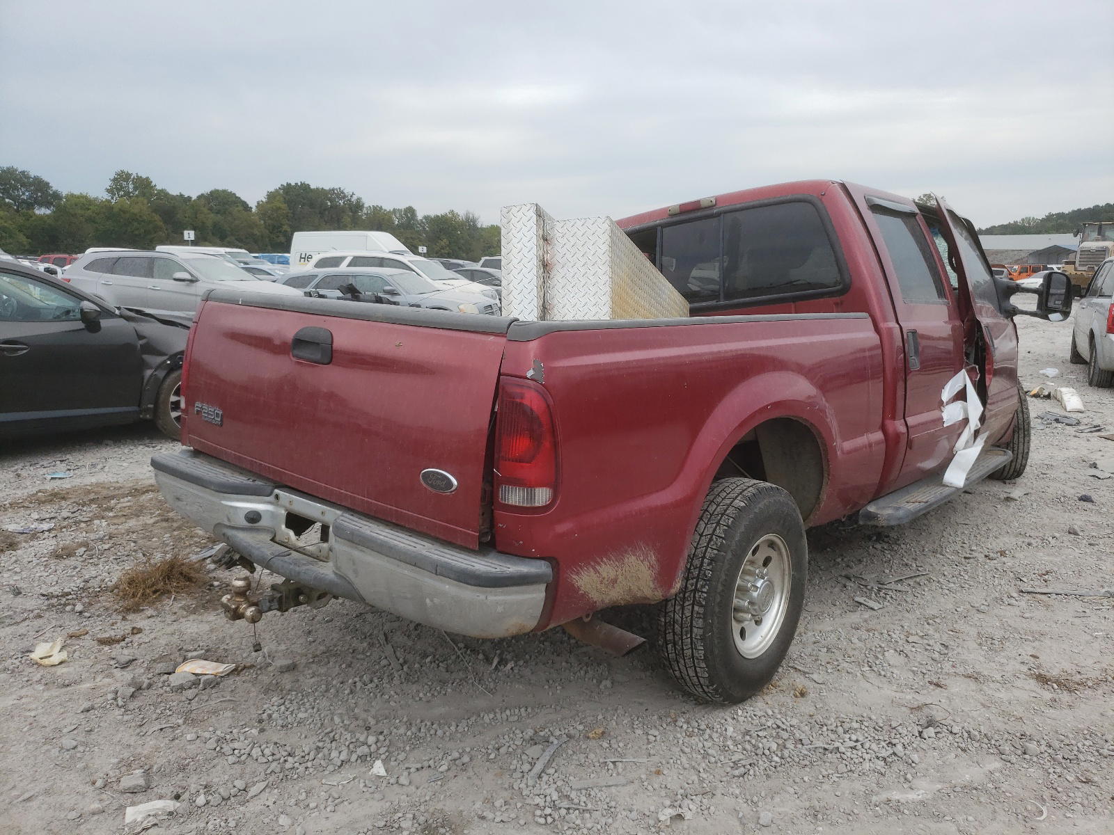Photo 4 from auction – 2002 FORD F250 SUPER with VIN 1FTNW20L12EA46338