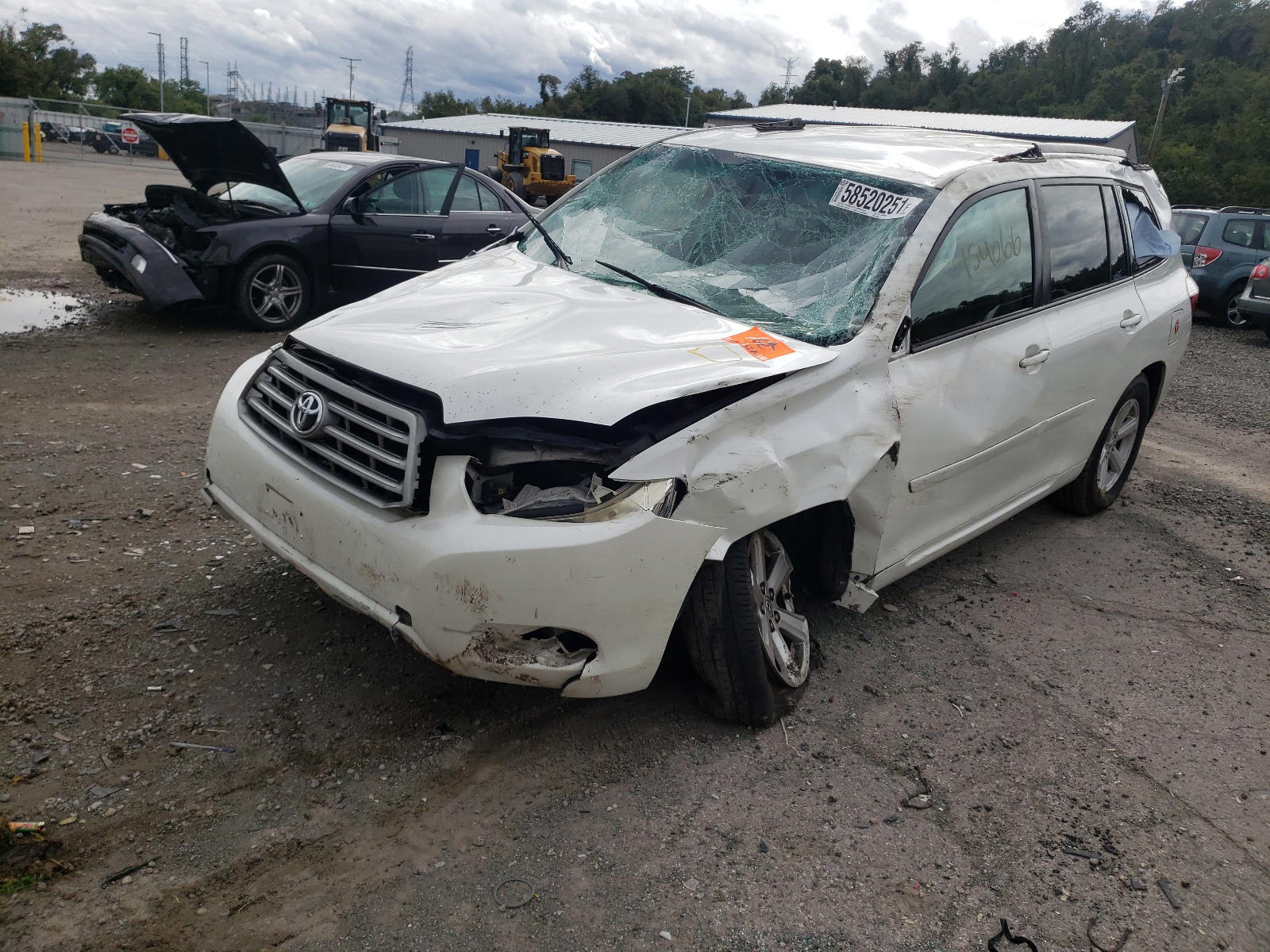 Photo 2 from auction – 2008 TOYOTA HIGHLANDER with VIN JTEDS41A782003029