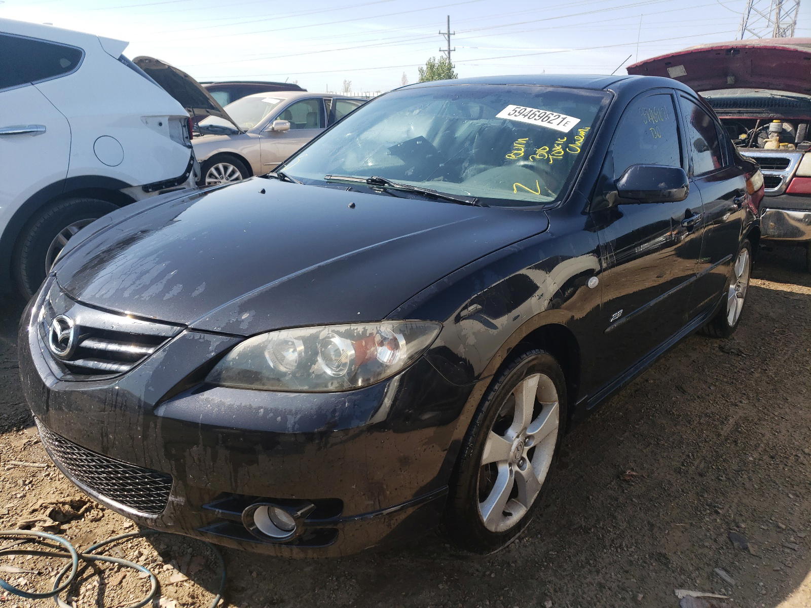 Photo 2 from auction – 2005 MAZDA 3 S with VIN JM1BK123551240145