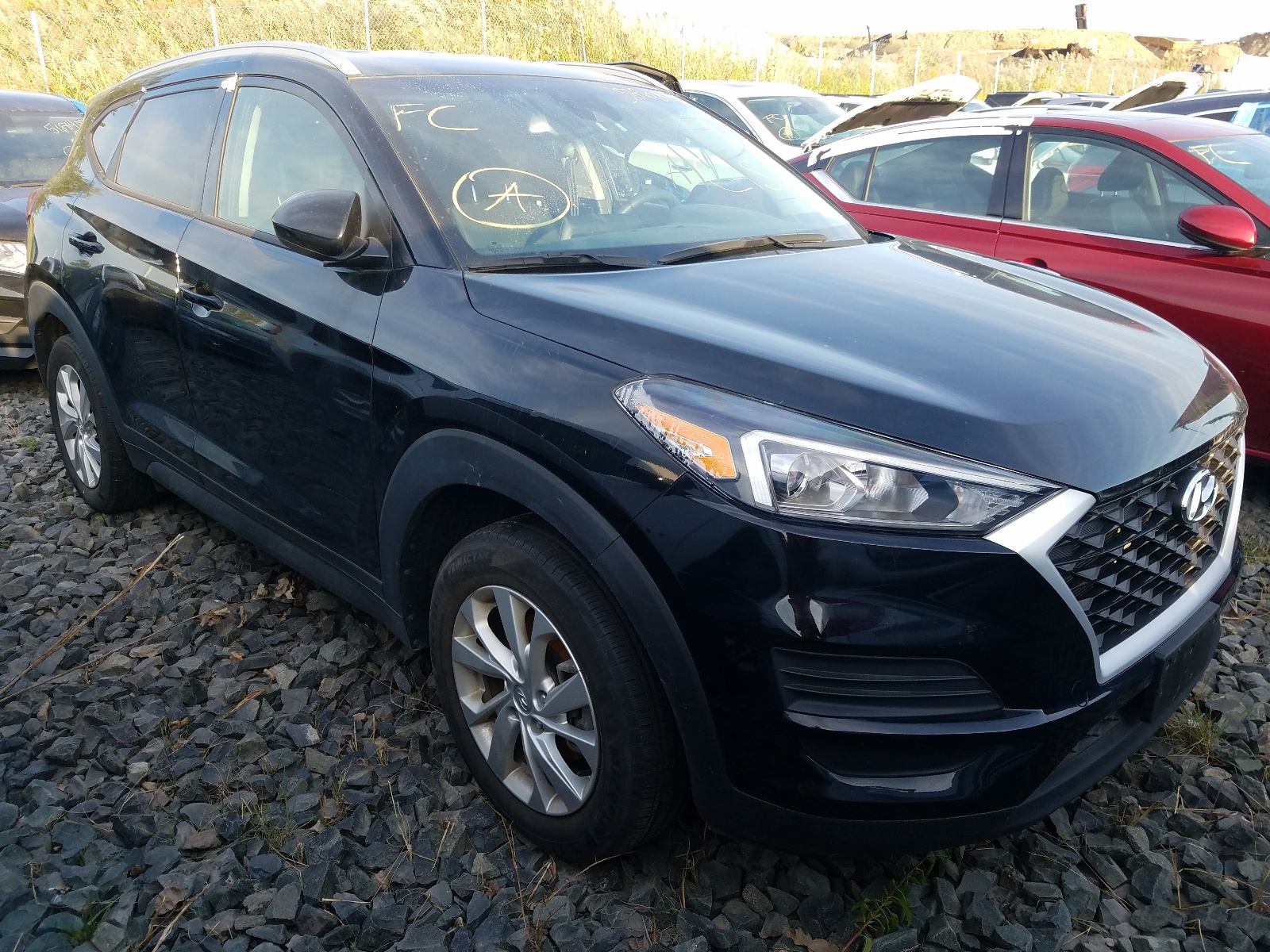 Photo 1 from auction – 2019 HYUNDAI TUCSON LIM with VIN KM8J3CA43KU063471
