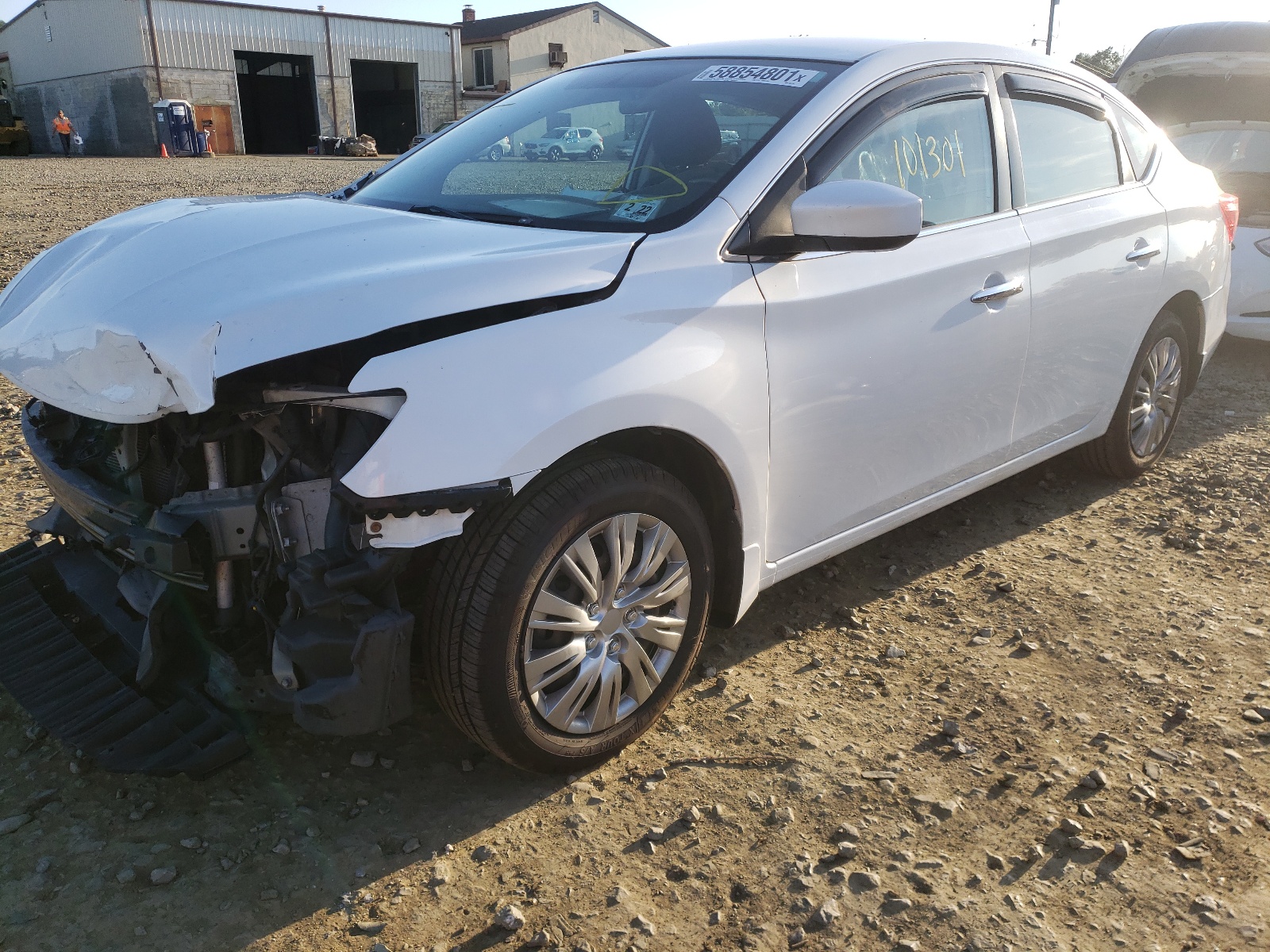 Photo 2 from auction – 2016 NISSAN SENTRA S with VIN 3N1AB7AP3GY331774