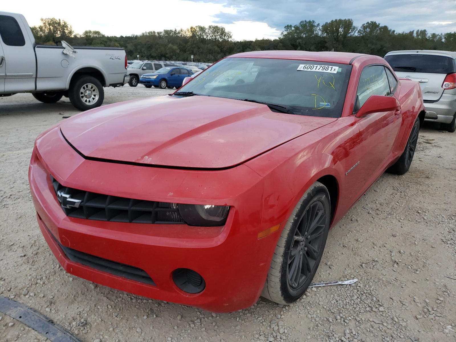 Photo 2 from auction – 2012 CHEVROLET CAMARO LS with VIN 2G1FA1E34C9165519