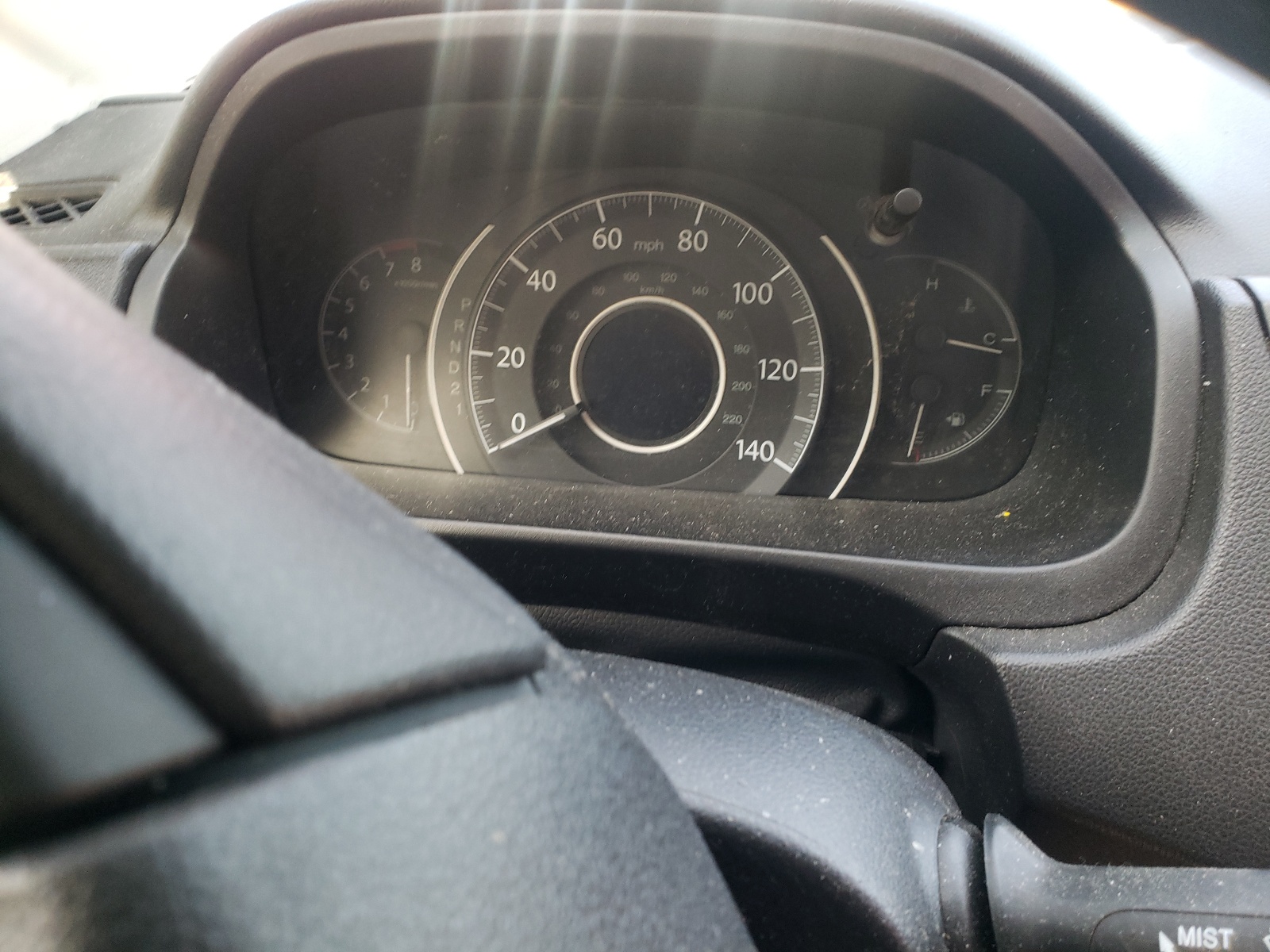 Photo 8 from auction – 2012 HONDA CR-V EX with VIN 5J6RM3H54CL034520