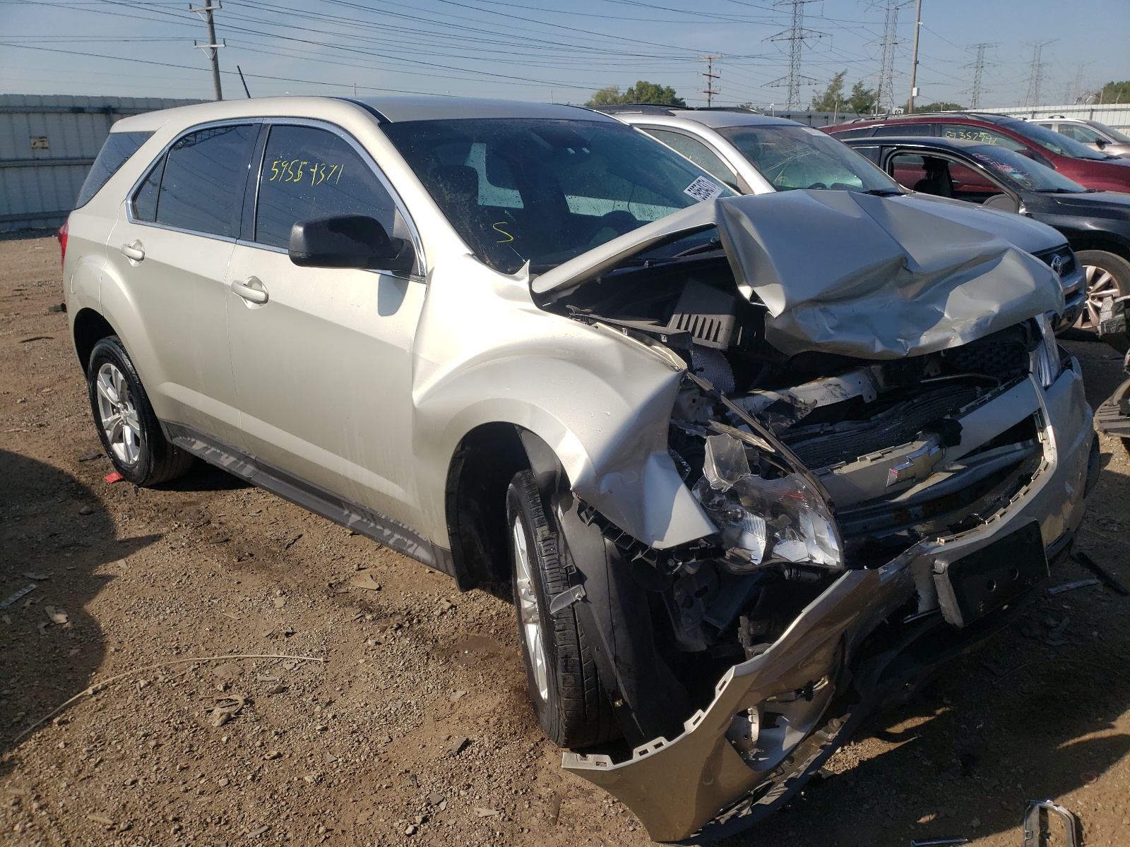 Photo 1 from auction – 2014 CHEVROLET EQUINOX LS with VIN 2GNALAEK8E6132165