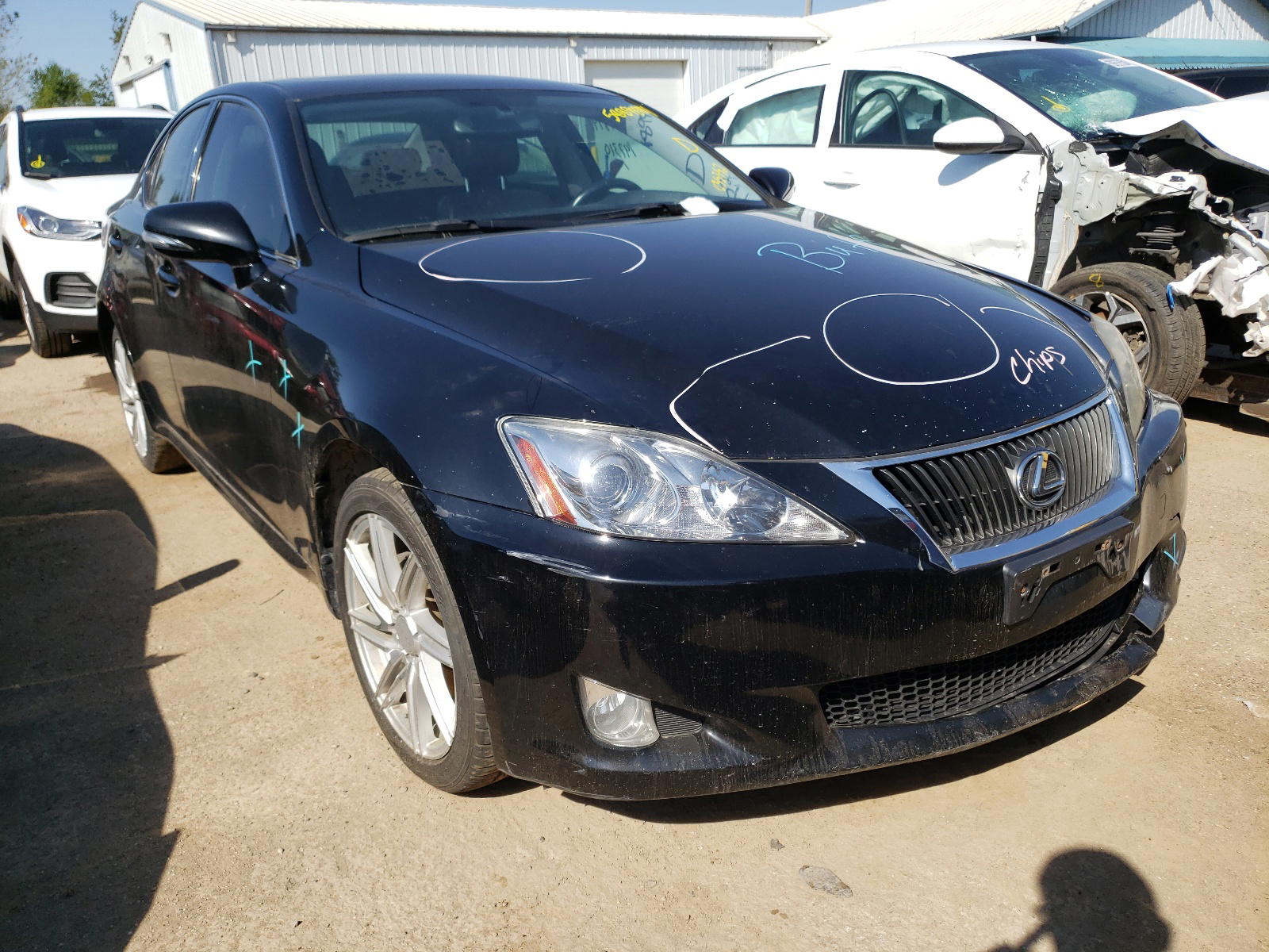 LEXUS IS 250 2009 with VIN JTHCK262395035352 - Photo from auction